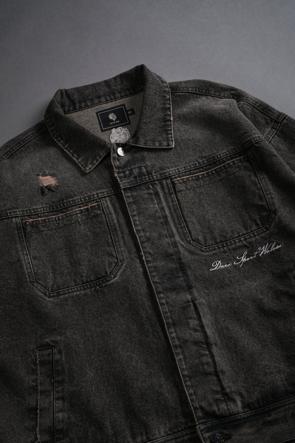 Darc Sport Wolves Jax Denim Jacket in Mojave Brown - imagem 16
