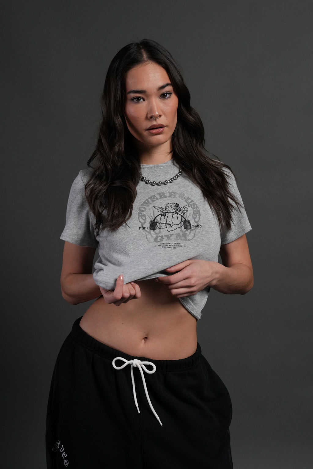 Powerhouse of the Cherub "Timeless" Tee in Light Athletic Gray — imagem 1