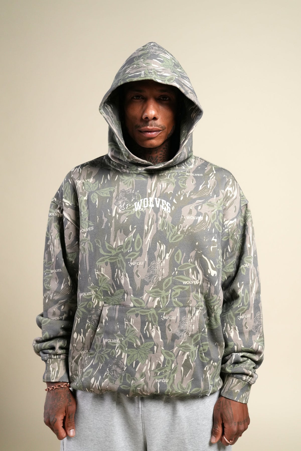 Loyalty Forever "Pierce" Hoodie in Norse Camo — imagem principal