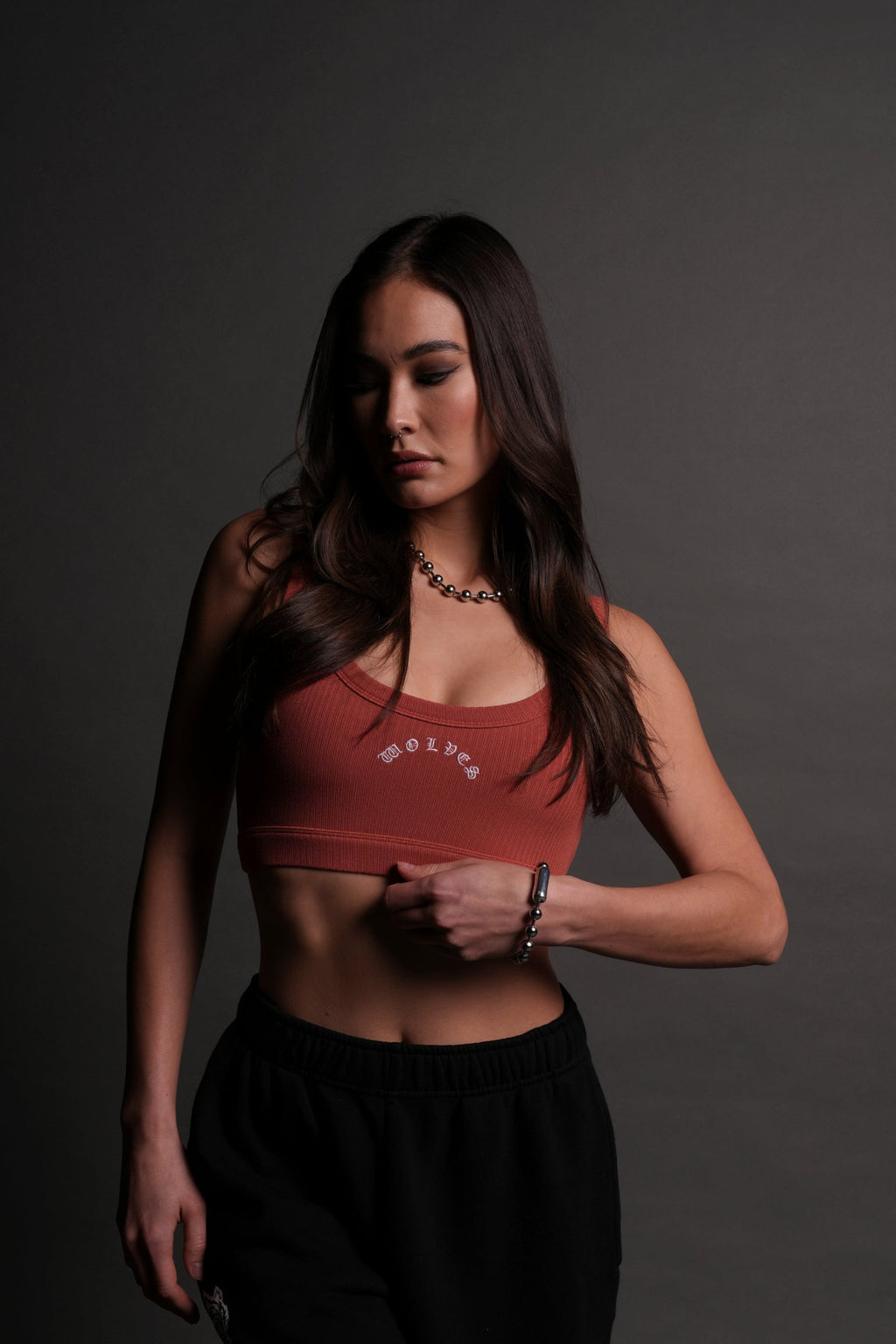 Chopper Wellness Bra in Mauve — imagem 1