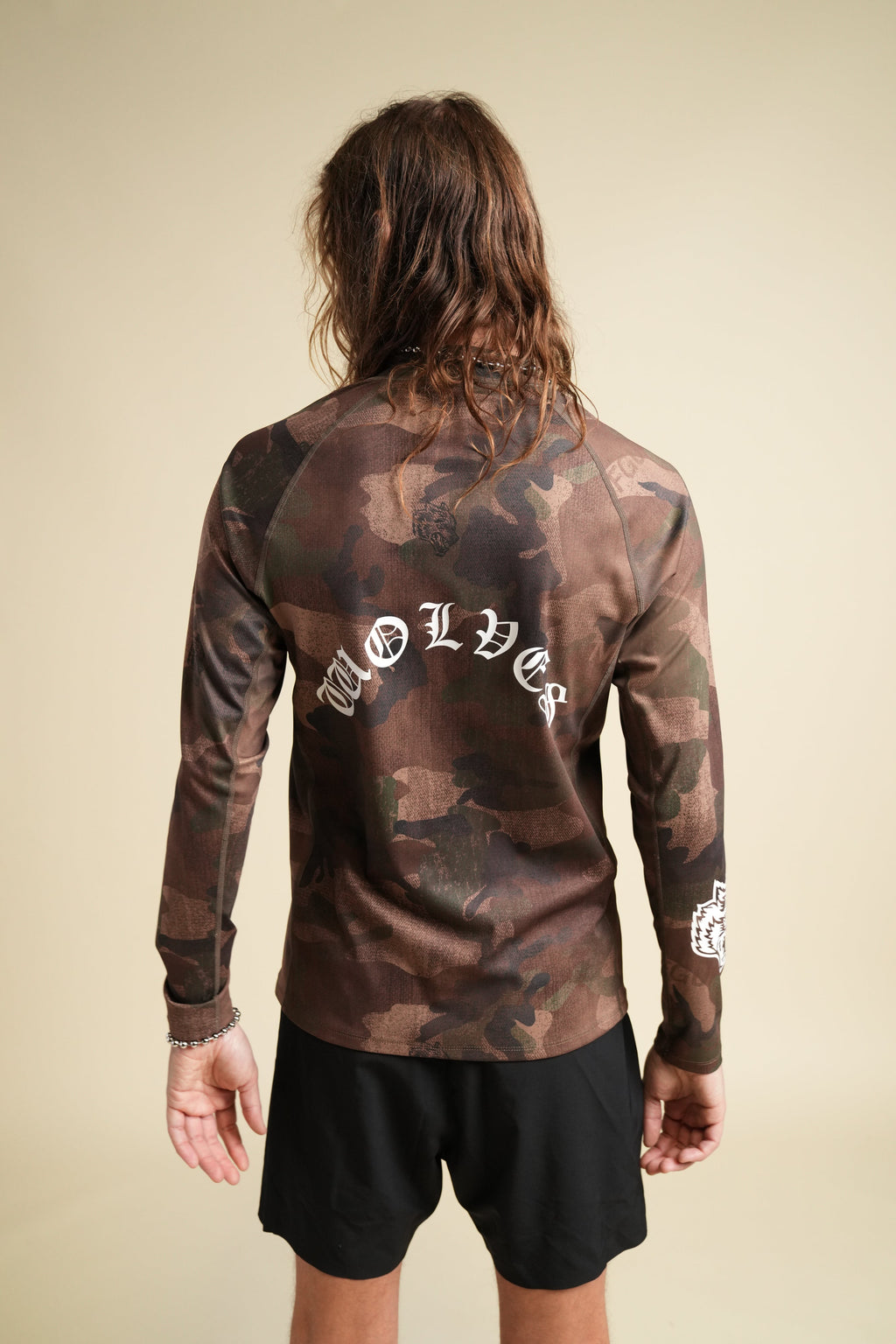 Core Chopper Rash Guard in Ohana Woodland Camo — imagem 2