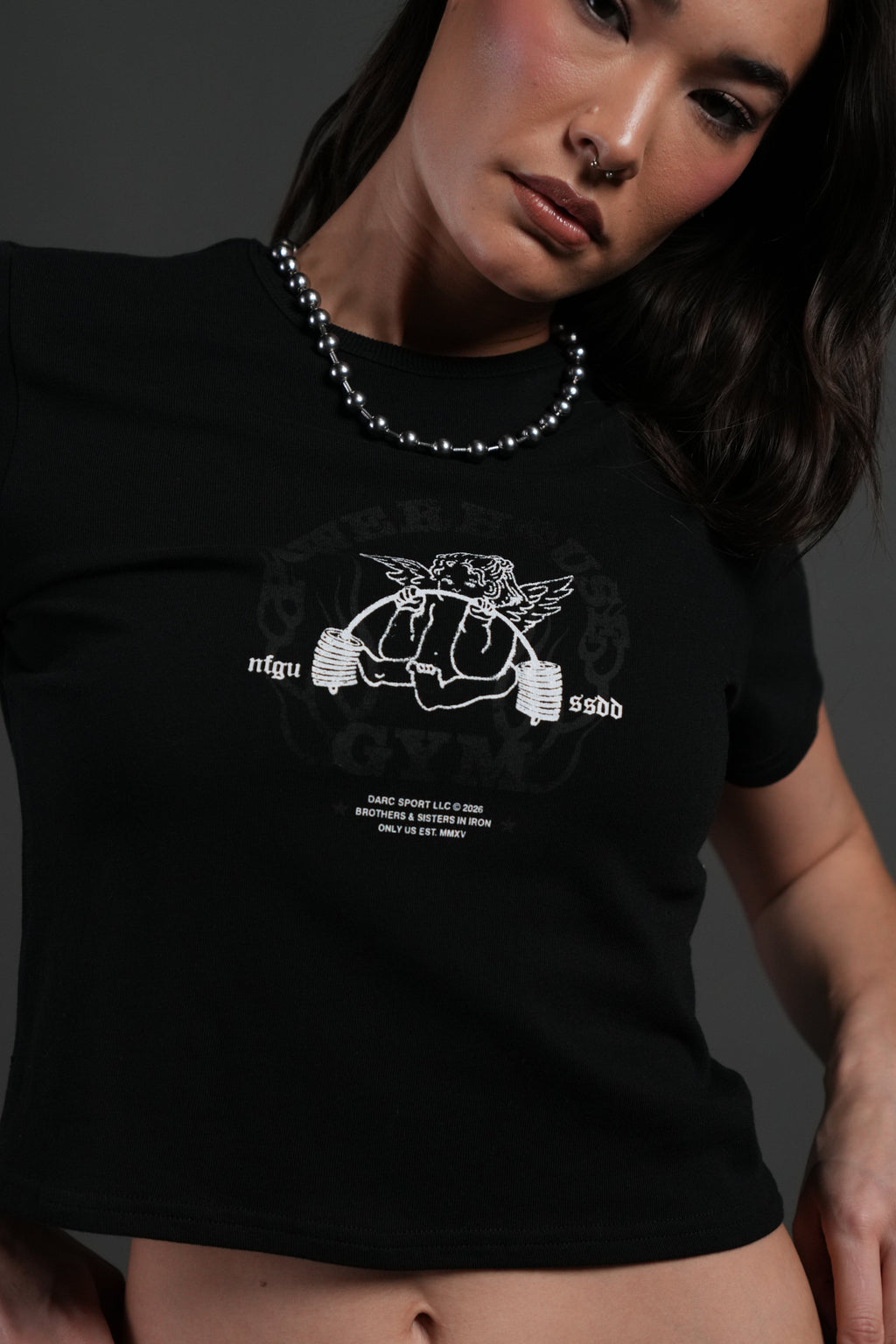 Powerhouse of the Cherub "Timeless" Tee in Black — imagem 5