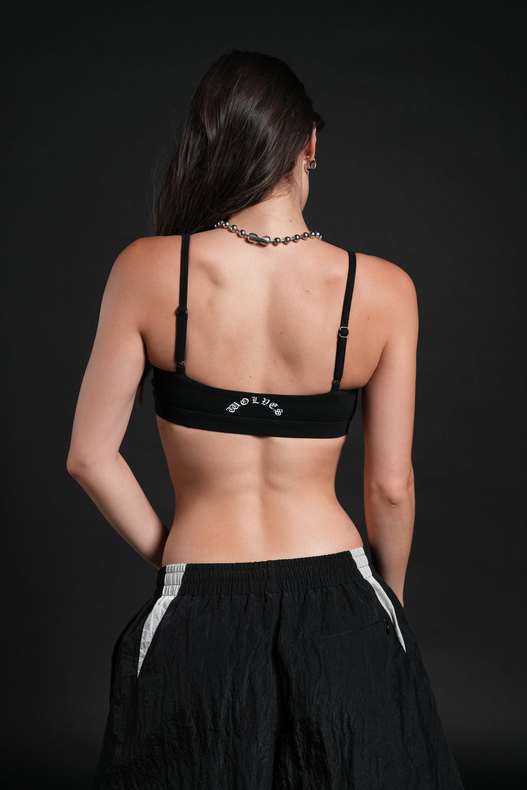 Moto Cherub Remi Bralette in Black — imagem 2