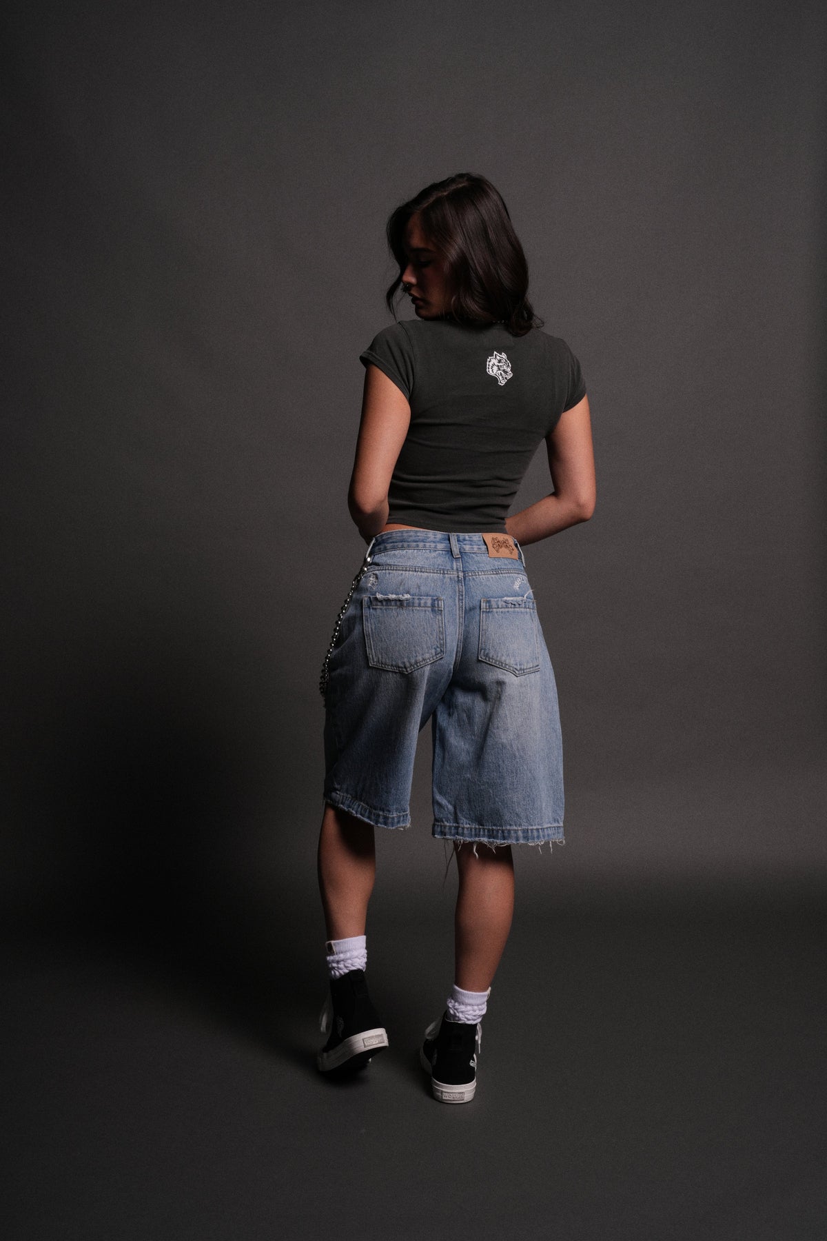 Memento Amore "Baby" Tee in Wolf Gray - imagem 6