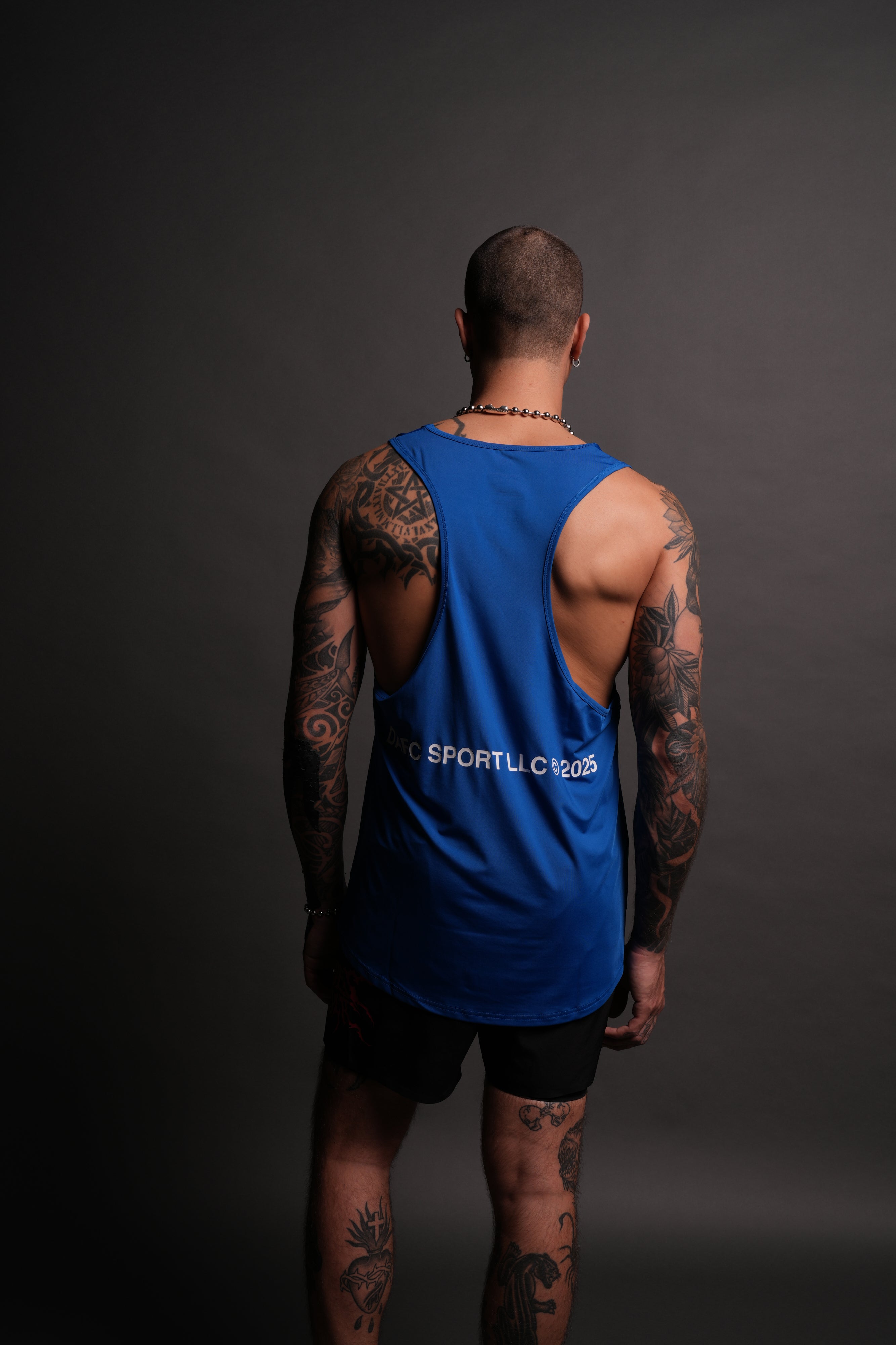 SSDDNFGU FRVR "Dry Wolf" Mecca Tank in Cobalt Blue — imagem 2