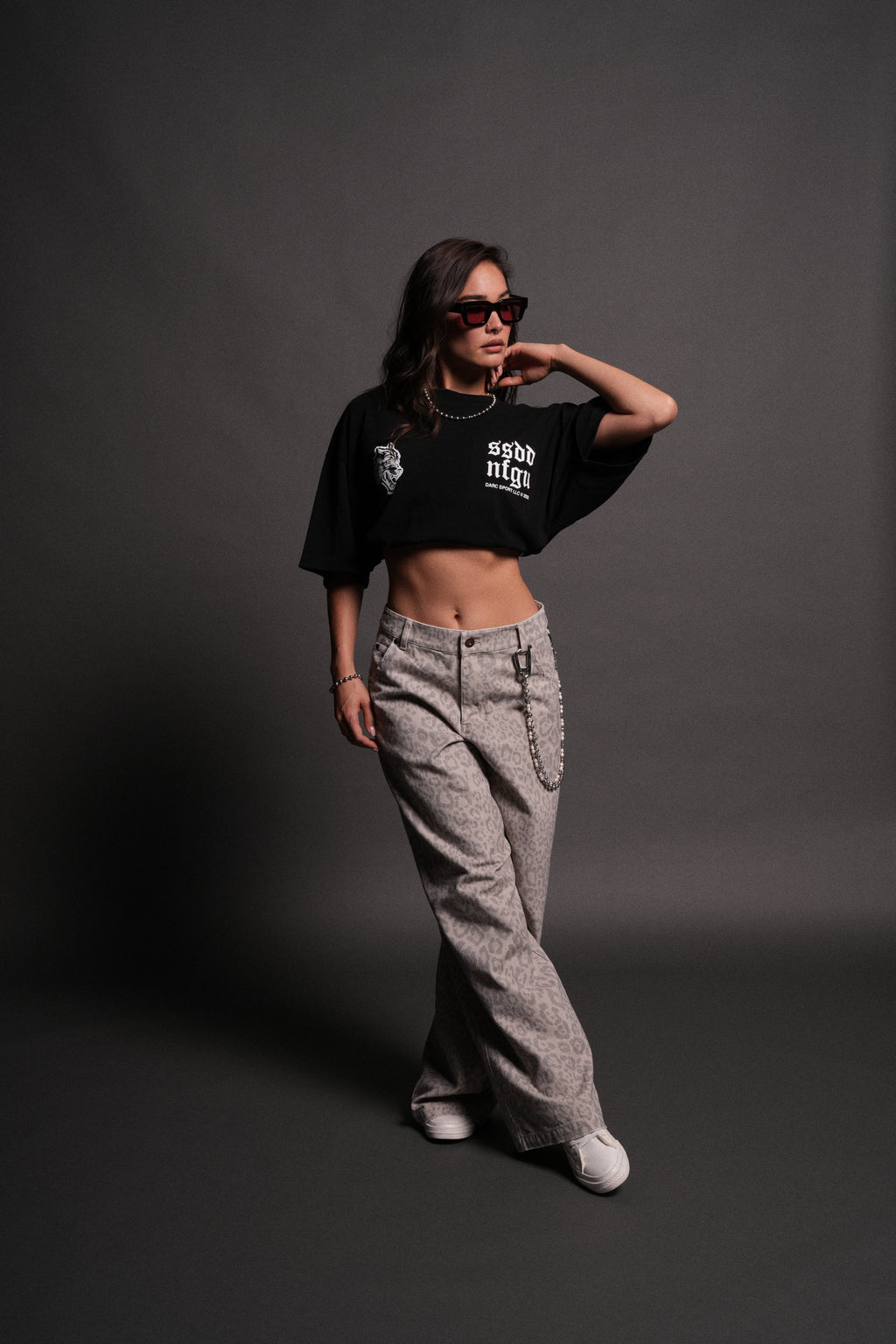 Born Stoic "Premium" Oversized Tee in Black — imagem 5