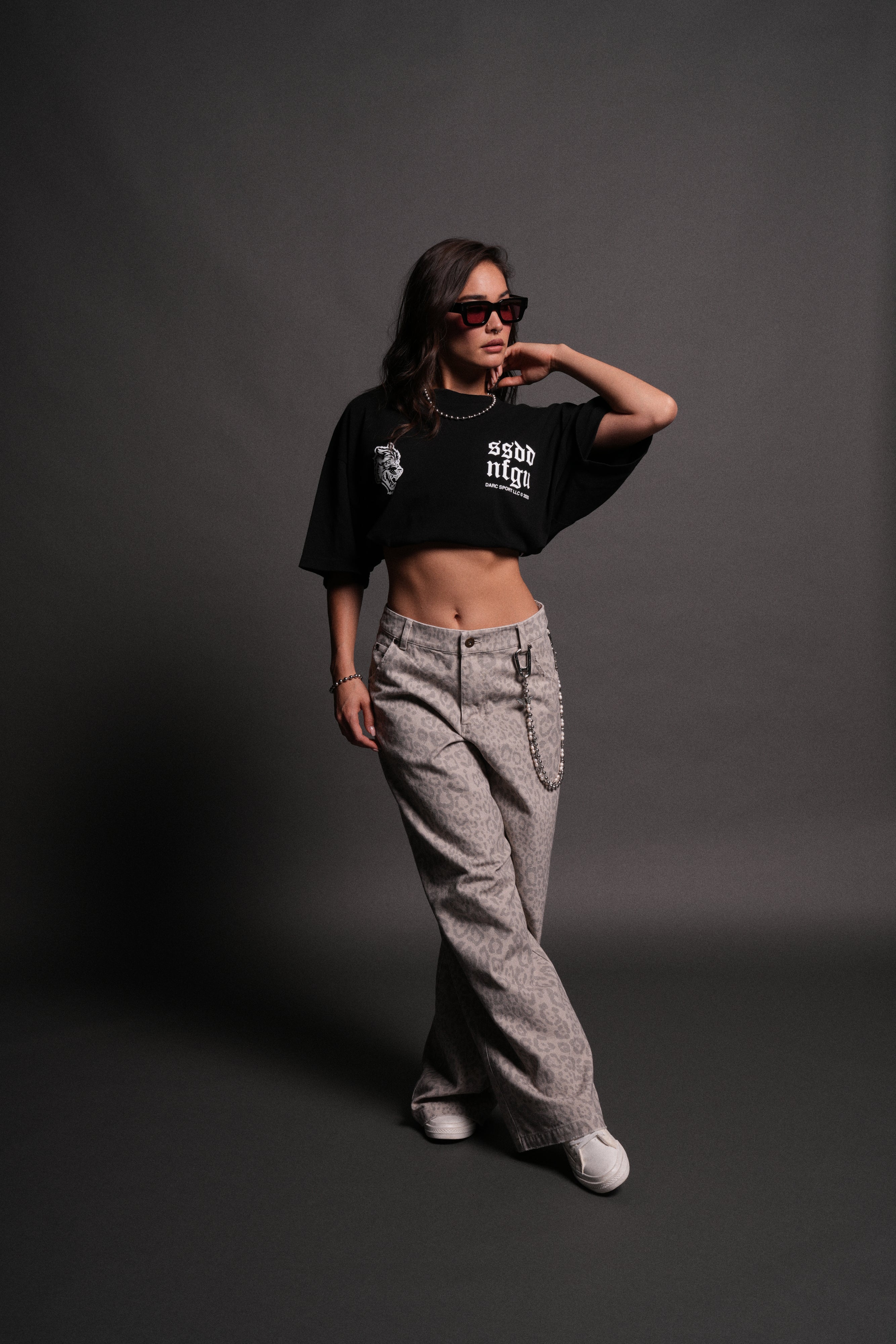 Born Stoic "Premium" Oversized Tee in Black — imagem 5