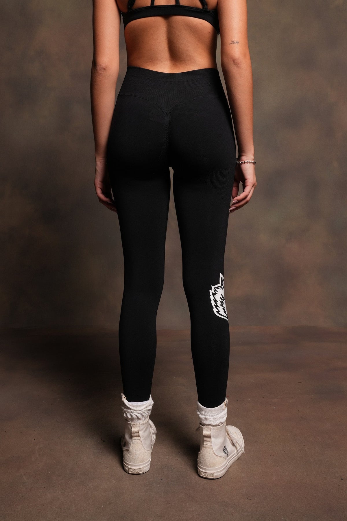 Wolf Pyramid Evey Seamless Leggings In Black