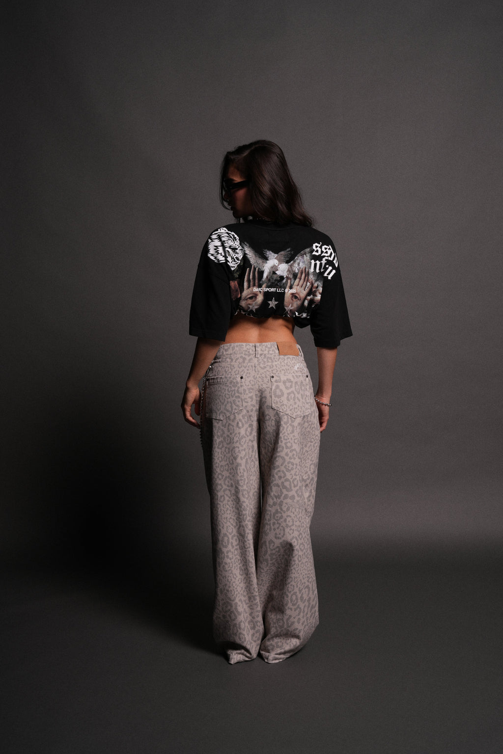 Born Stoic "Premium" Oversized Tee in Black — imagem 6