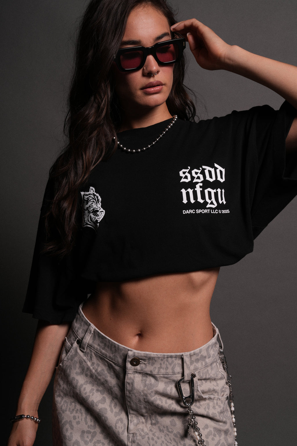 Born Stoic "Premium" Oversized Tee in Black — imagem 9