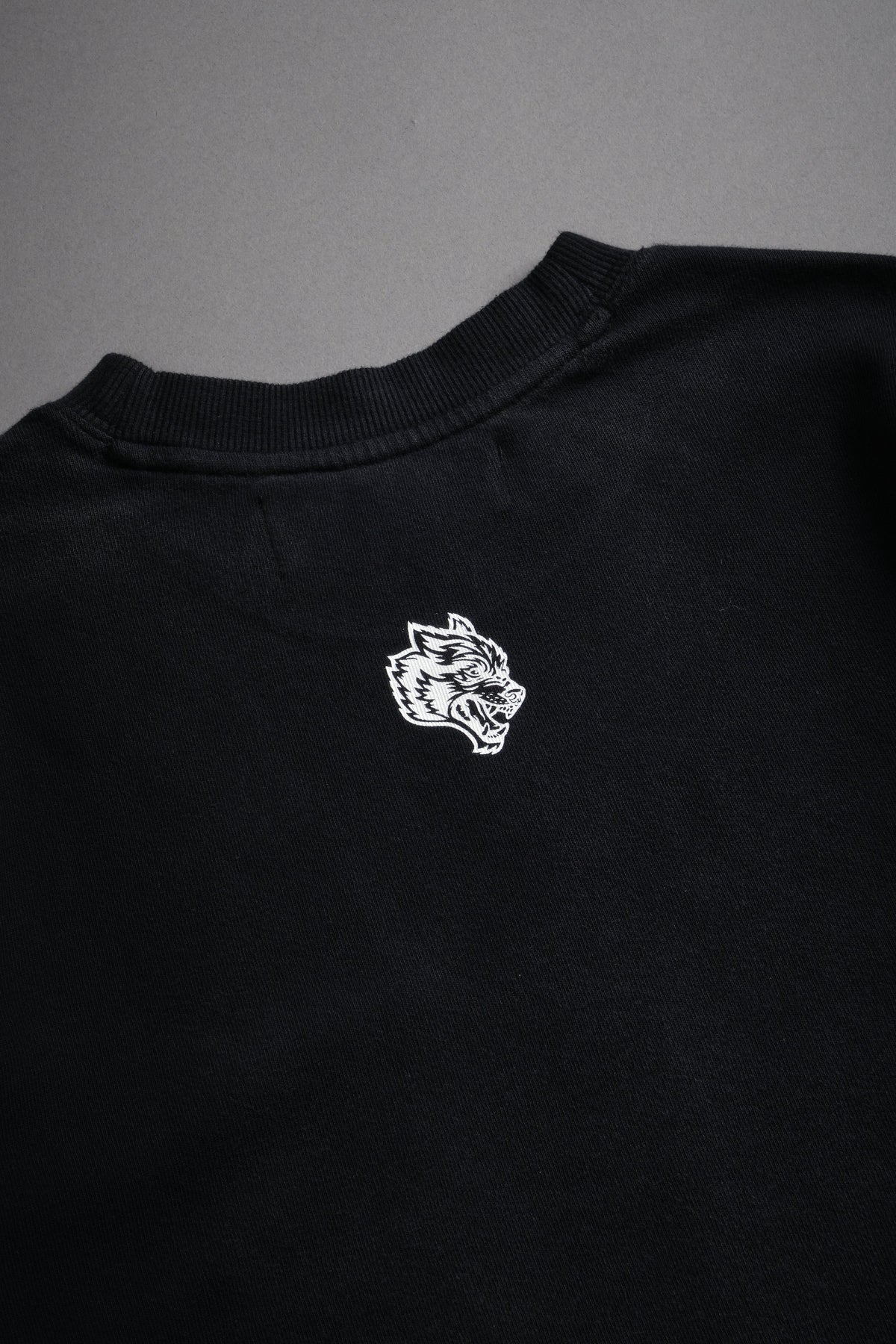Our Script "Premium" (Cropped) Tee in Black Spine Sun Fade - imagem 9