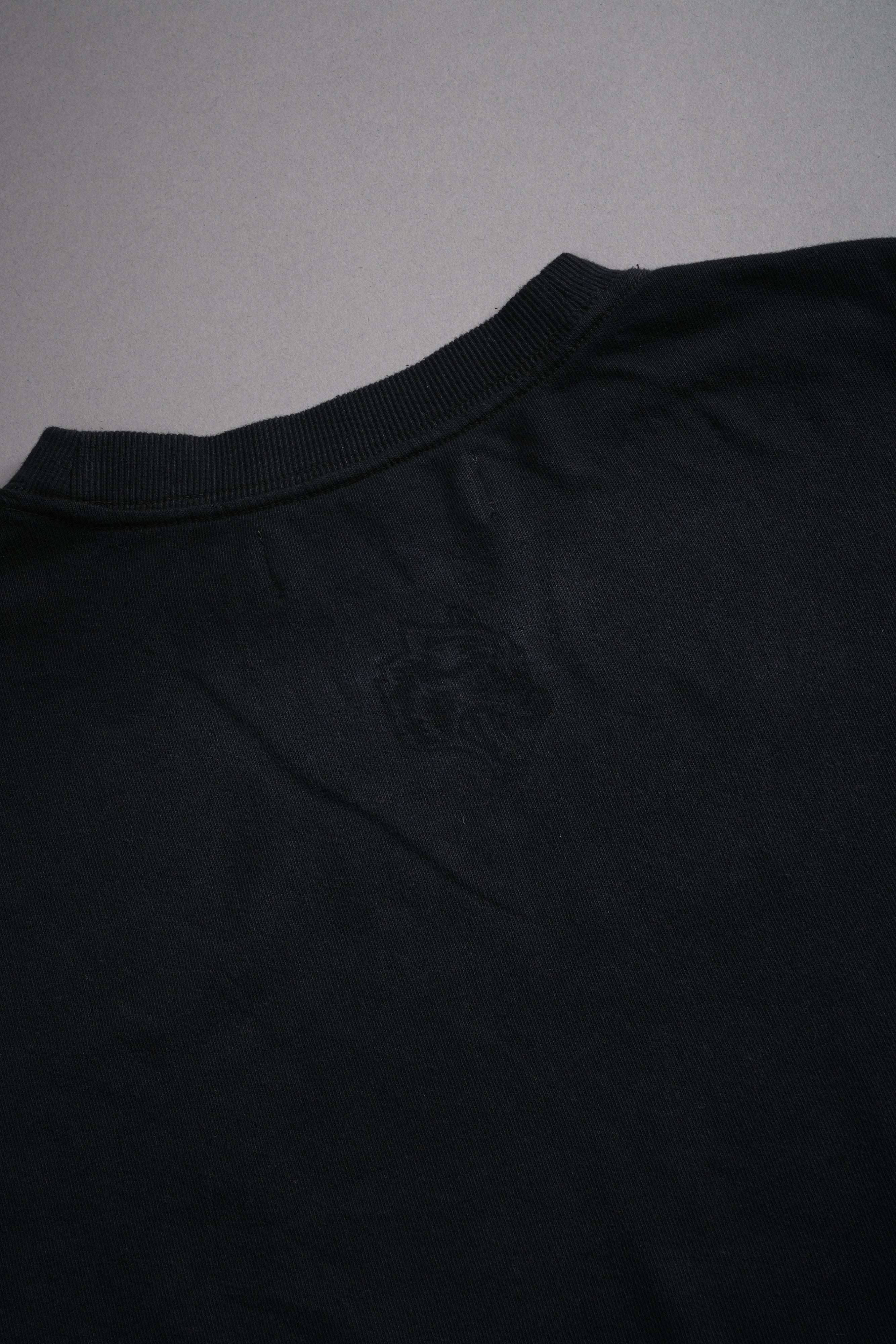 Forged From Iron Bungee Cropped Tee in Black Horizon Sun Fade — imagem 8