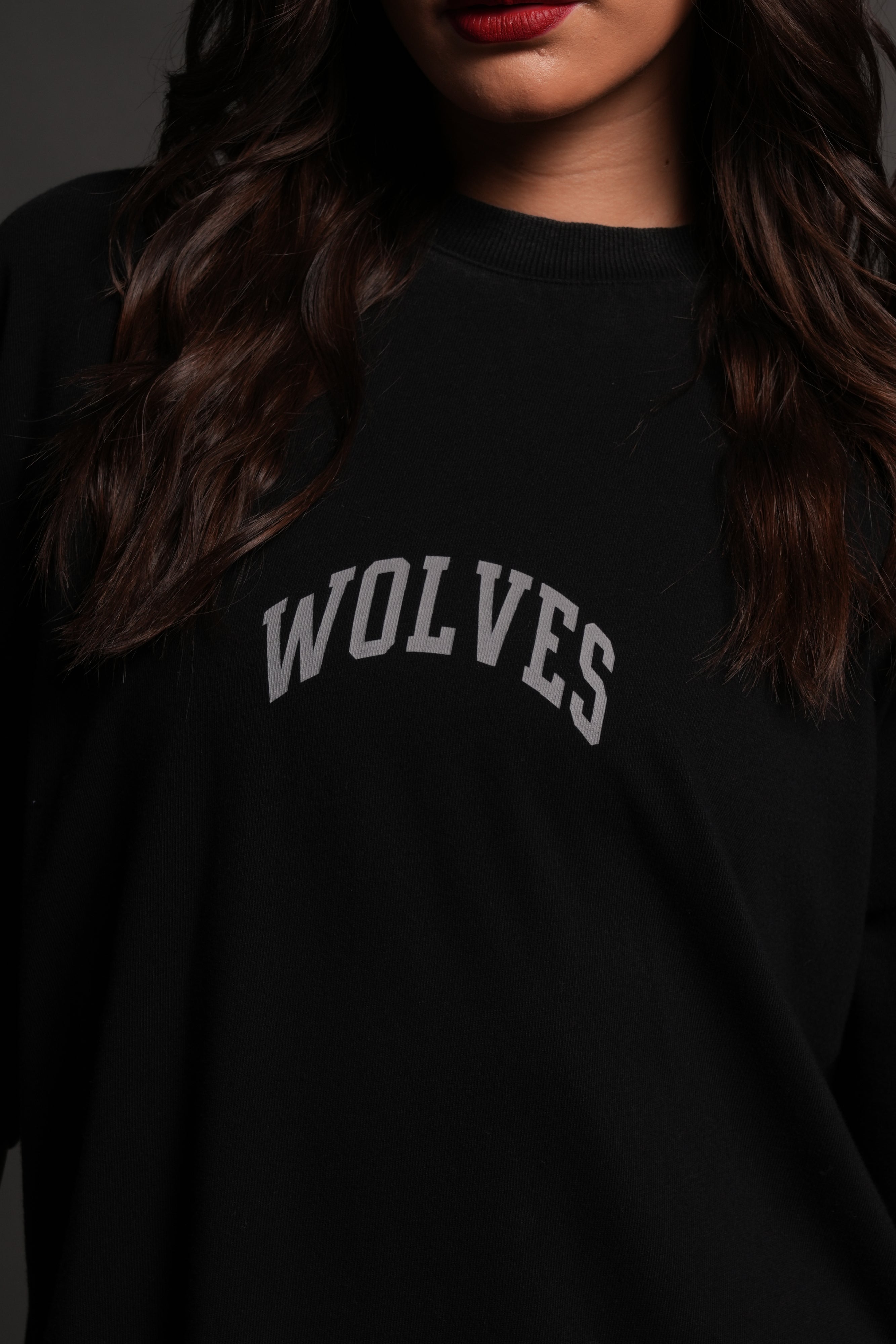La Ca Frvr Premium Oversized Tee in Black — imagem 12