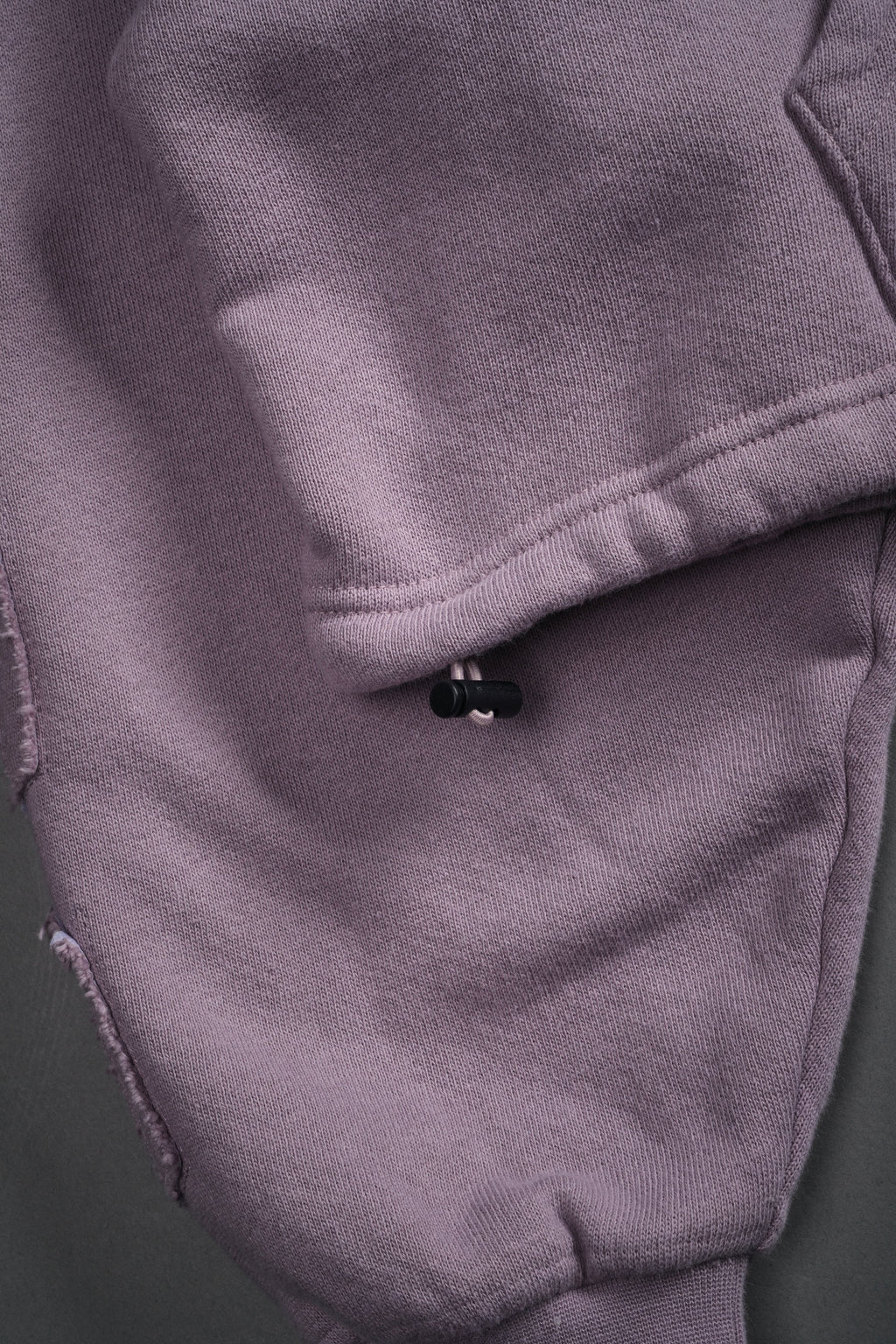 Our Mantra Appliqué Oversized "Everson" Mockneck in Purple Smoke - imagem 8