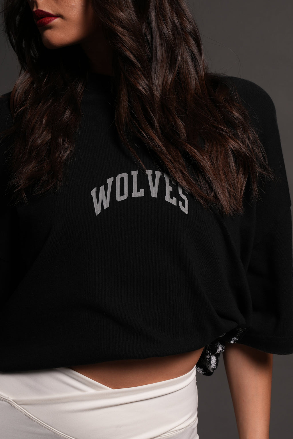 La Ca Frvr Premium Oversized Tee in Black — imagem 18