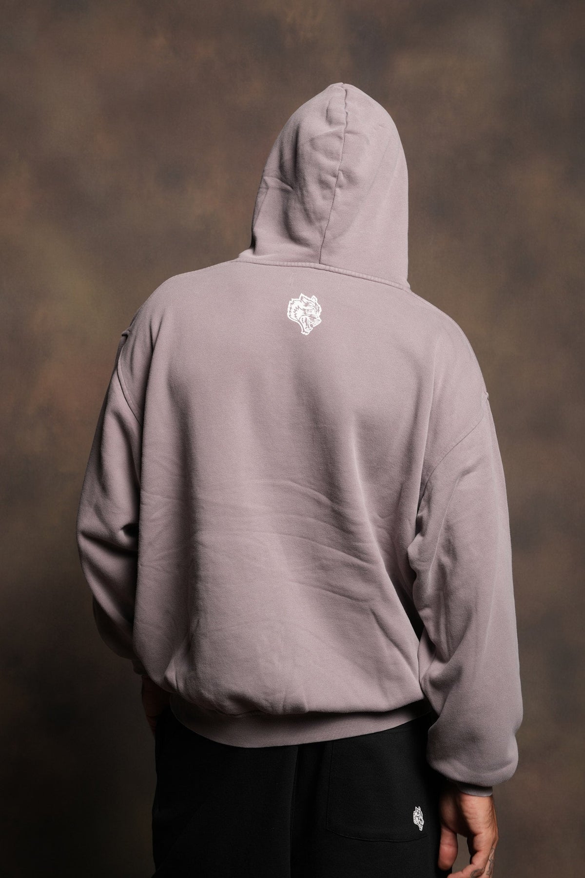 Ds Corazon Pierce Hoodie In Pale Gray