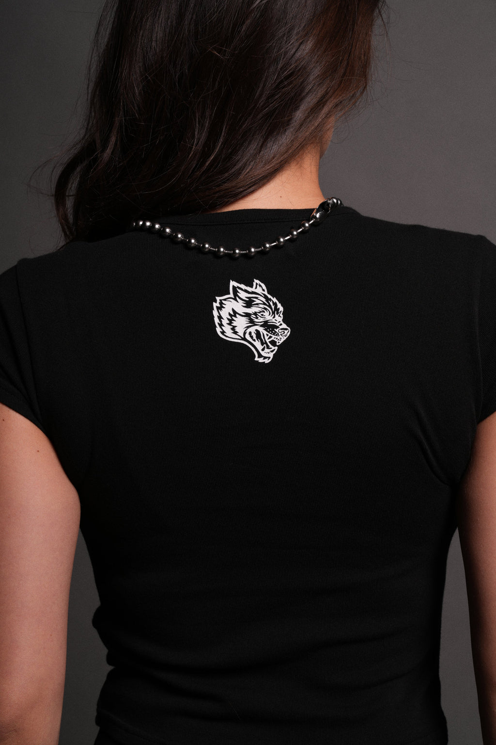 Memento Amore "Baby" Tee in Black — imagem 11