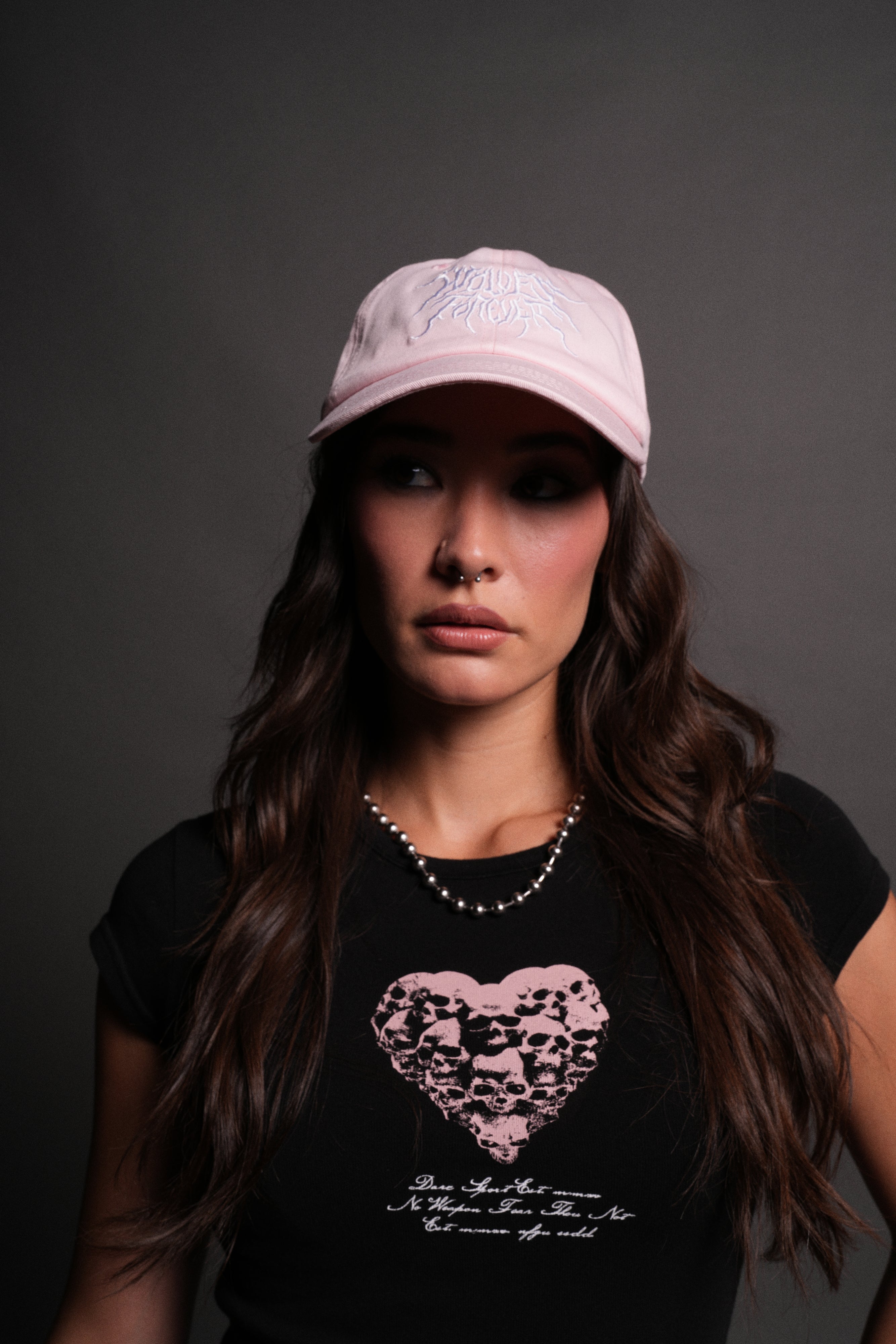 Forged From Iron Dad Hat V2 in Cloud Pink — imagem 2
