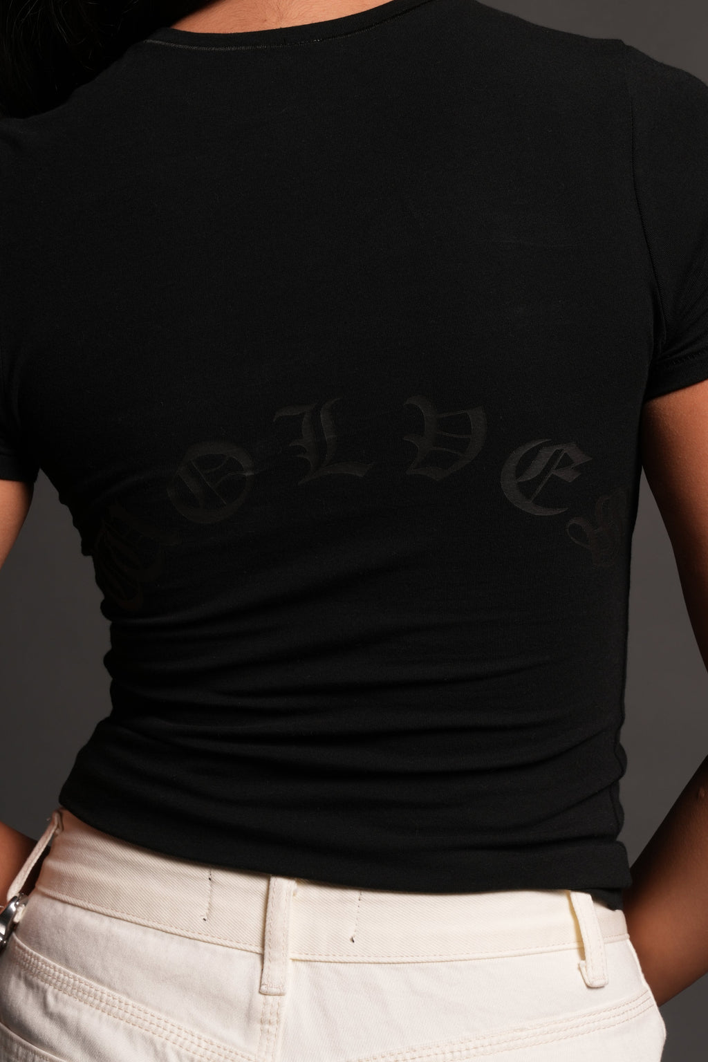 La Cherub Eden Ss Tee in Black — imagem 6