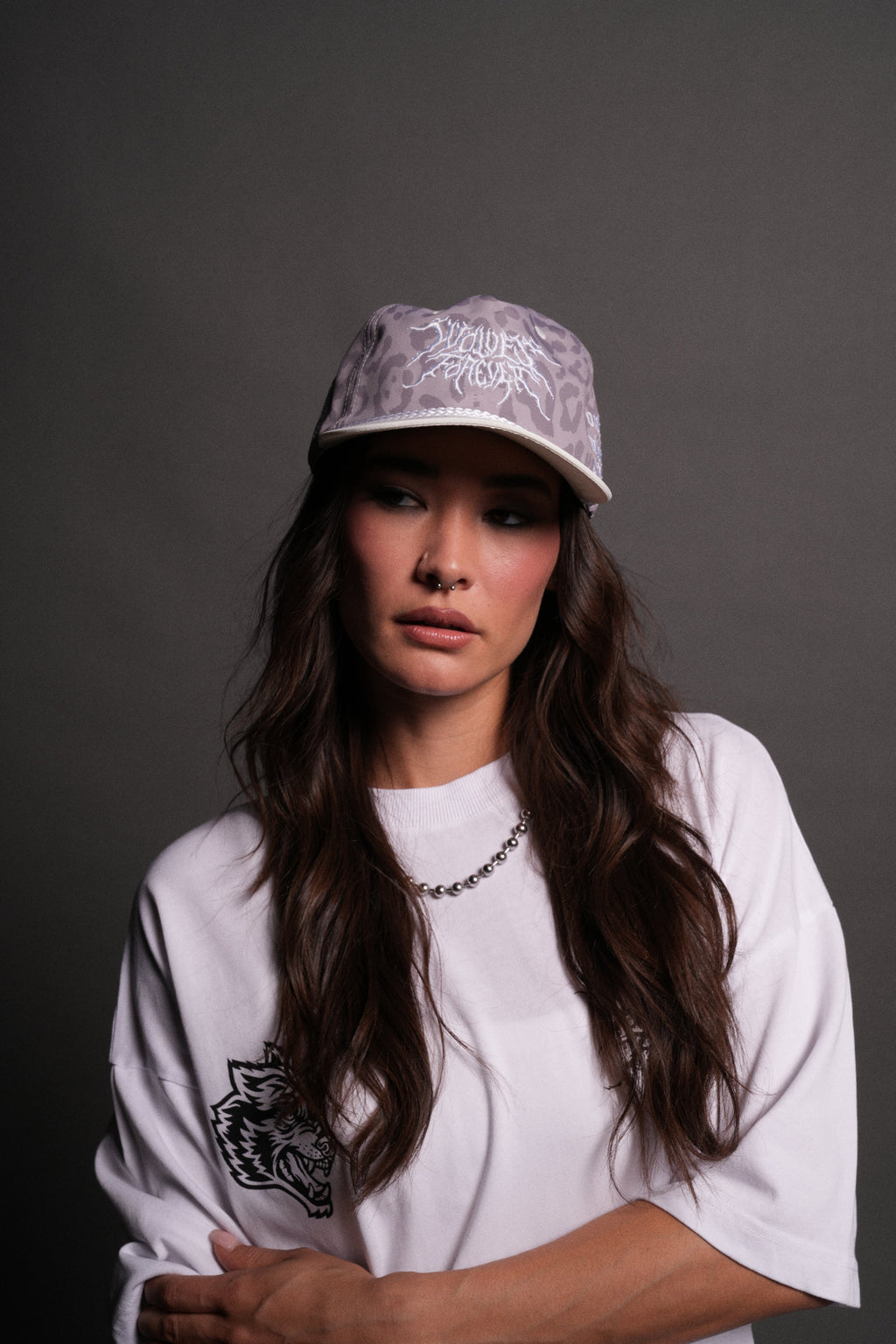 Forged From Iron Paradise Hat in Clay Leopard/Cream — imagem 15