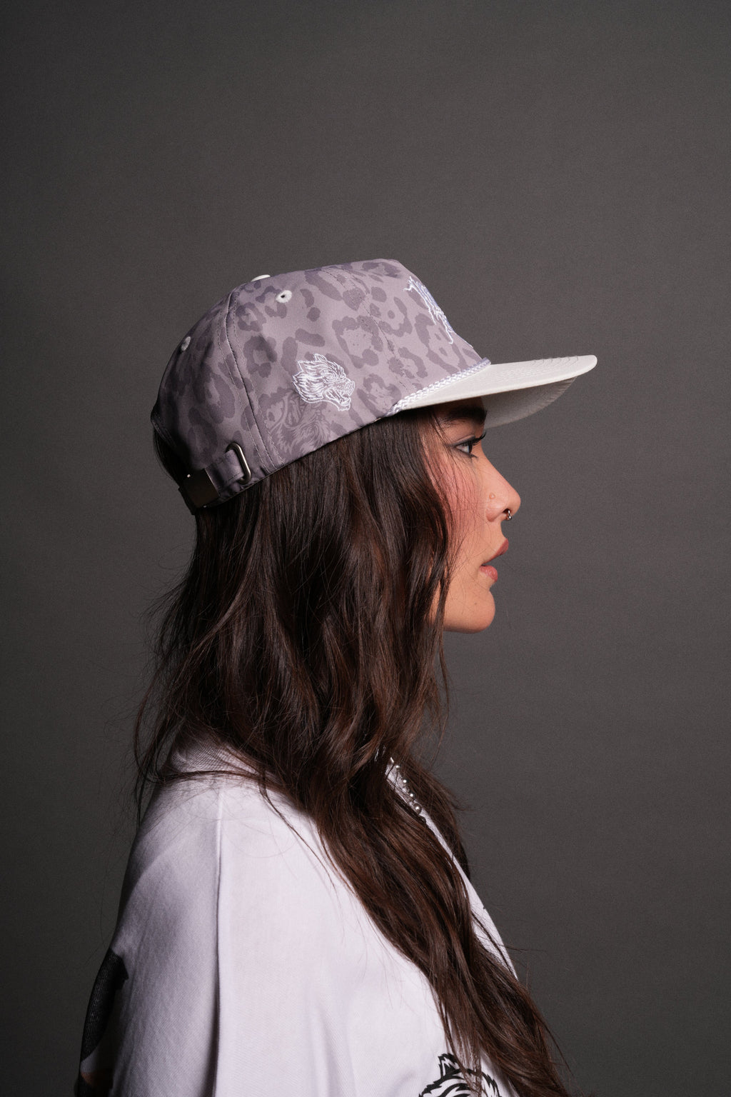 Forged From Iron Paradise Hat in Clay Leopard/Cream — imagem 5