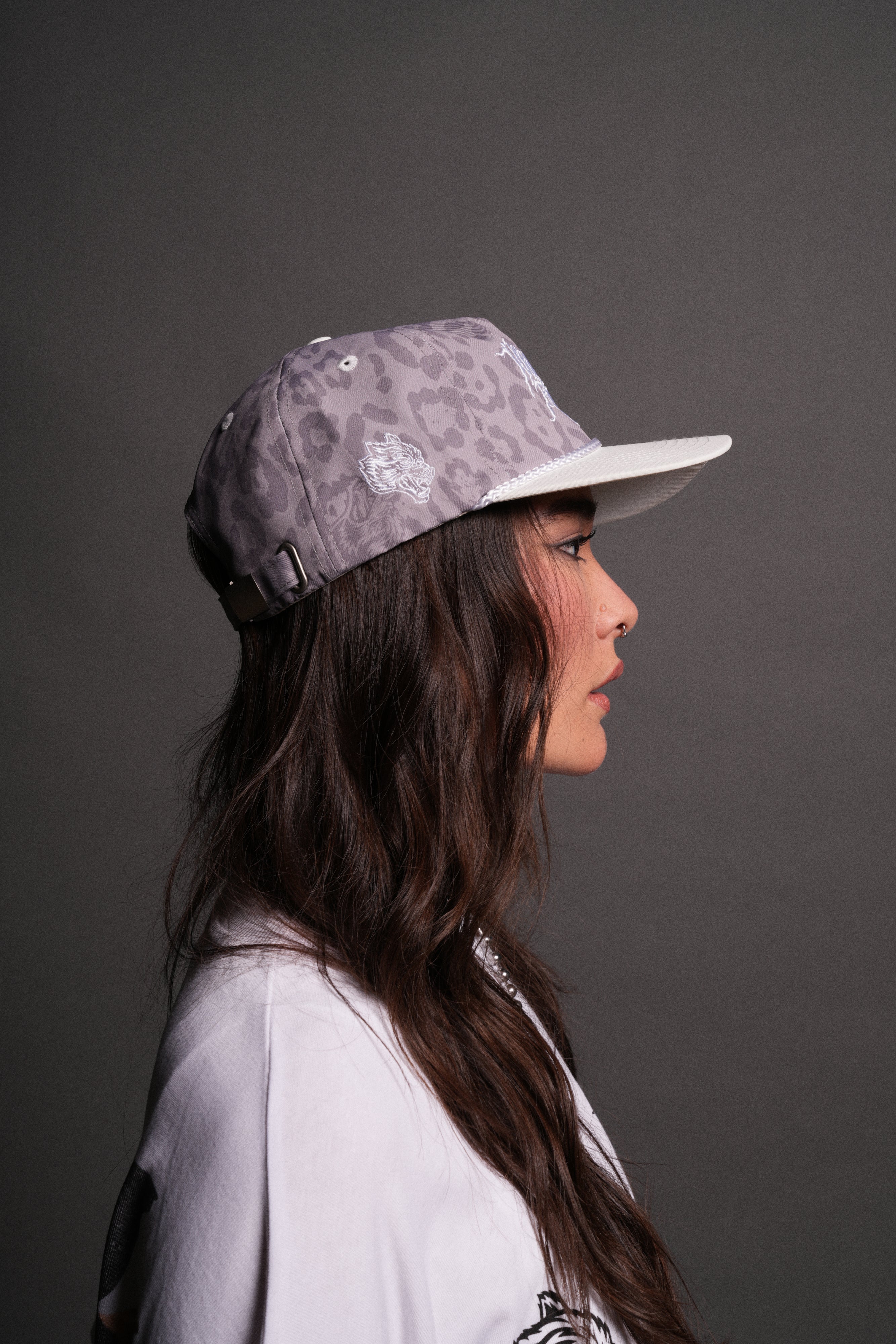 Forged From Iron Paradise Hat in Clay Leopard/Cream — imagem 5
