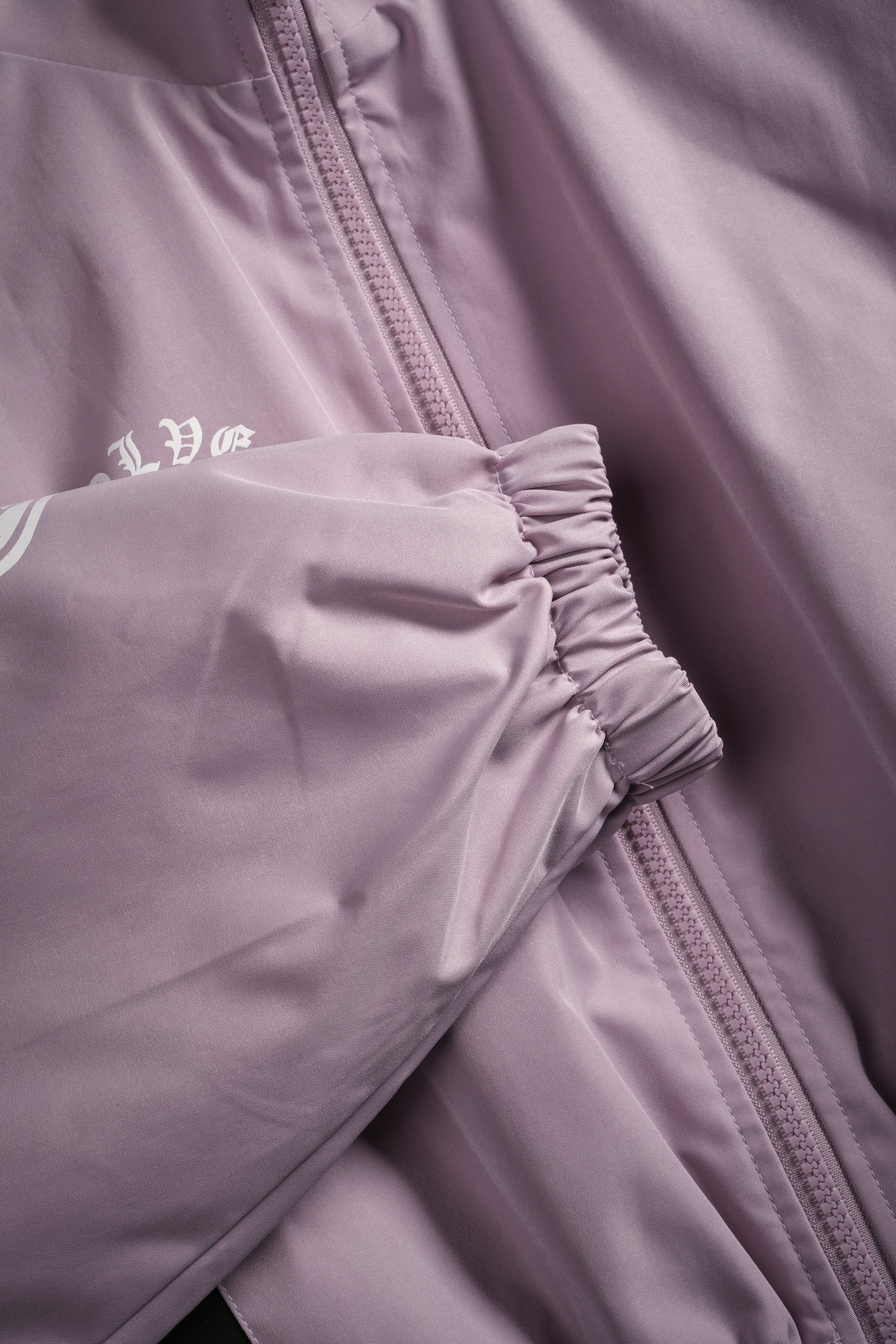 Death Becomes Her Nadia Track Jacket in Purple Smoke/Black/White — imagem 13