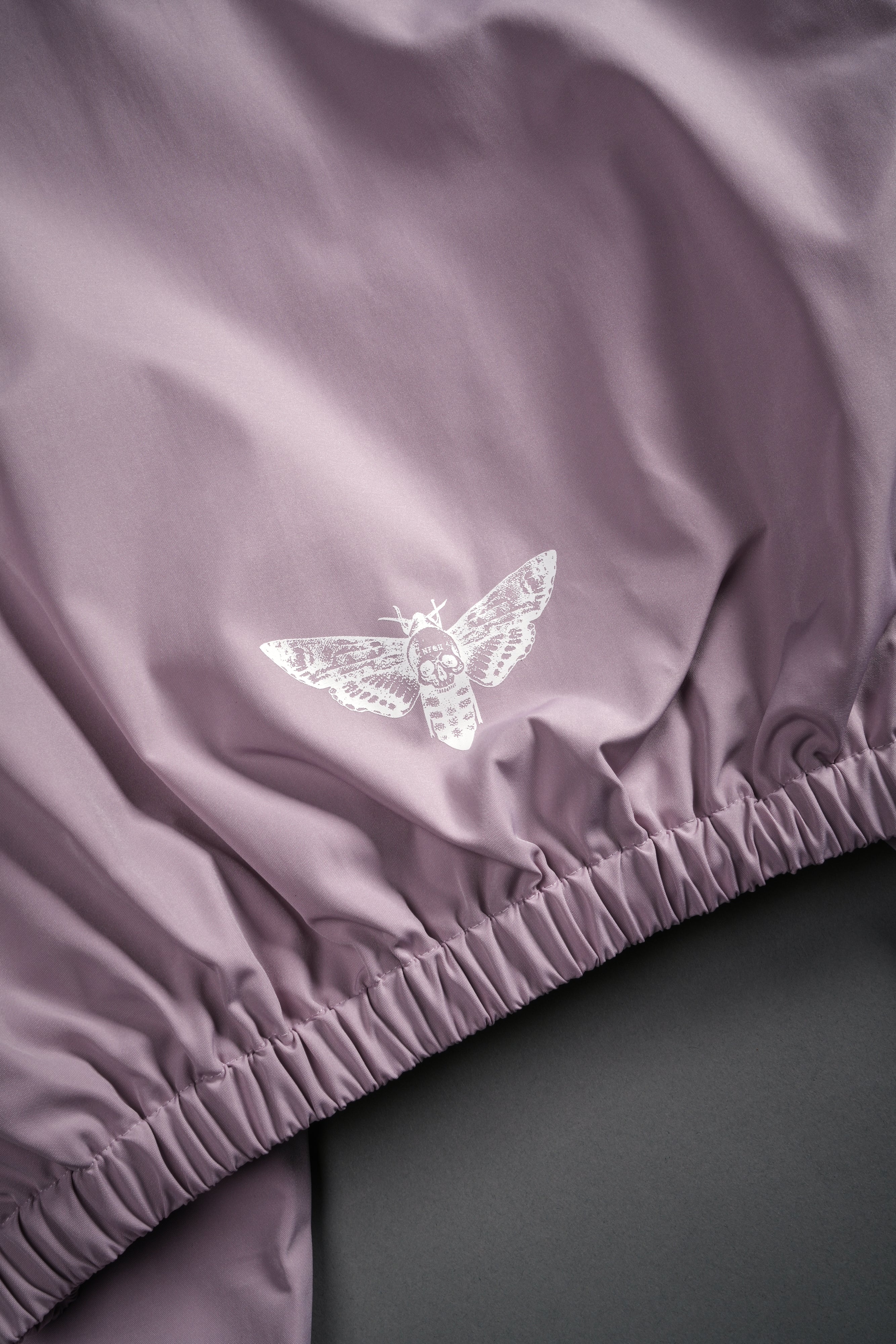 Death Becomes Her Nadia Track Jacket in Purple Smoke/Black/White — imagem 11