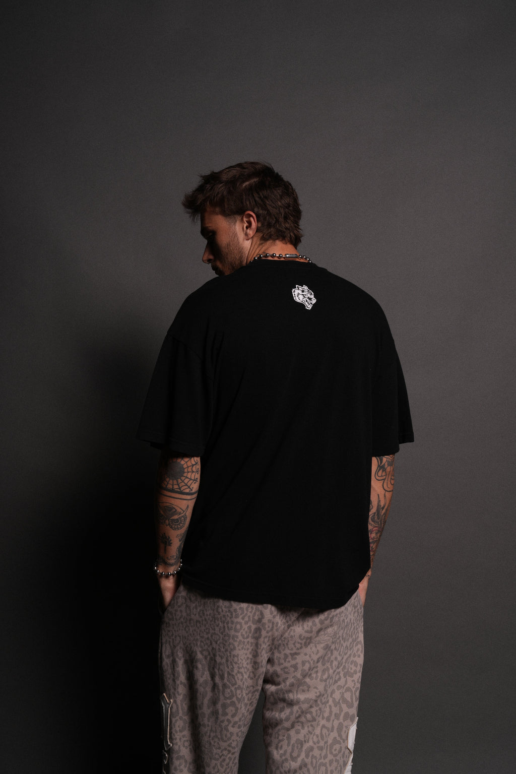 Iron Pack "Premium" Oversized Tee in Black — imagem 4