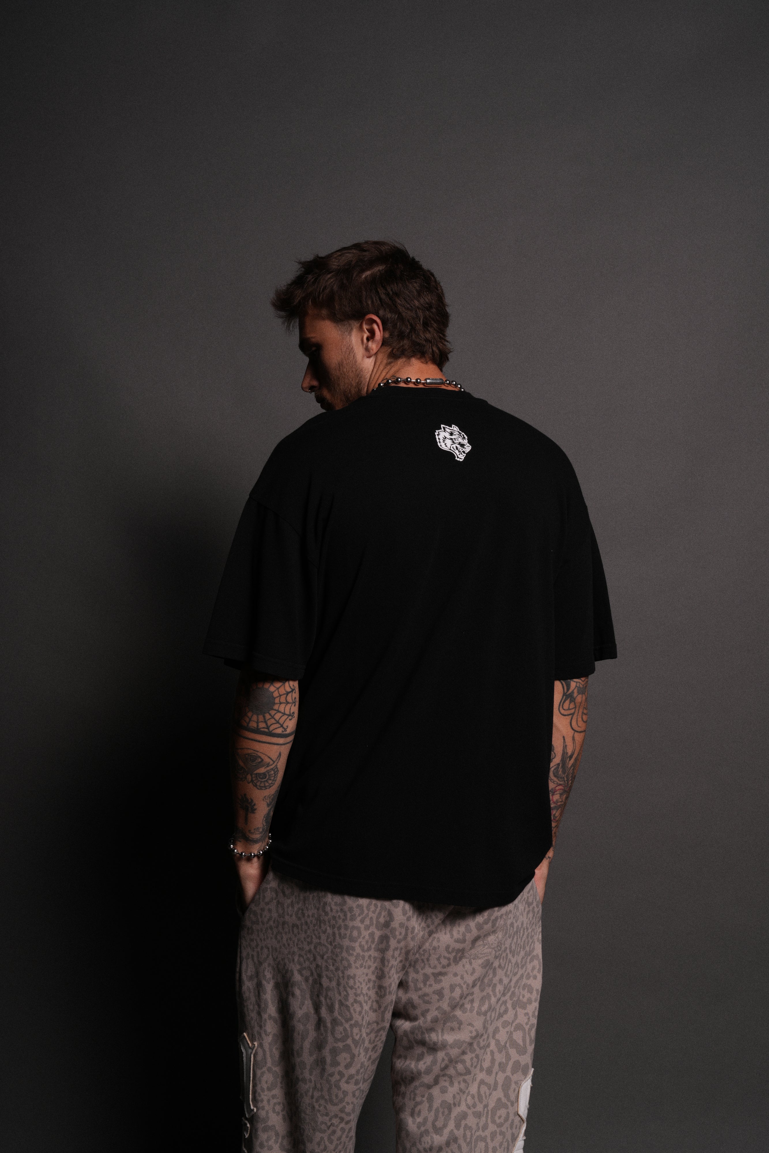 Iron Pack "Premium" Oversized Tee in Black — imagem 4