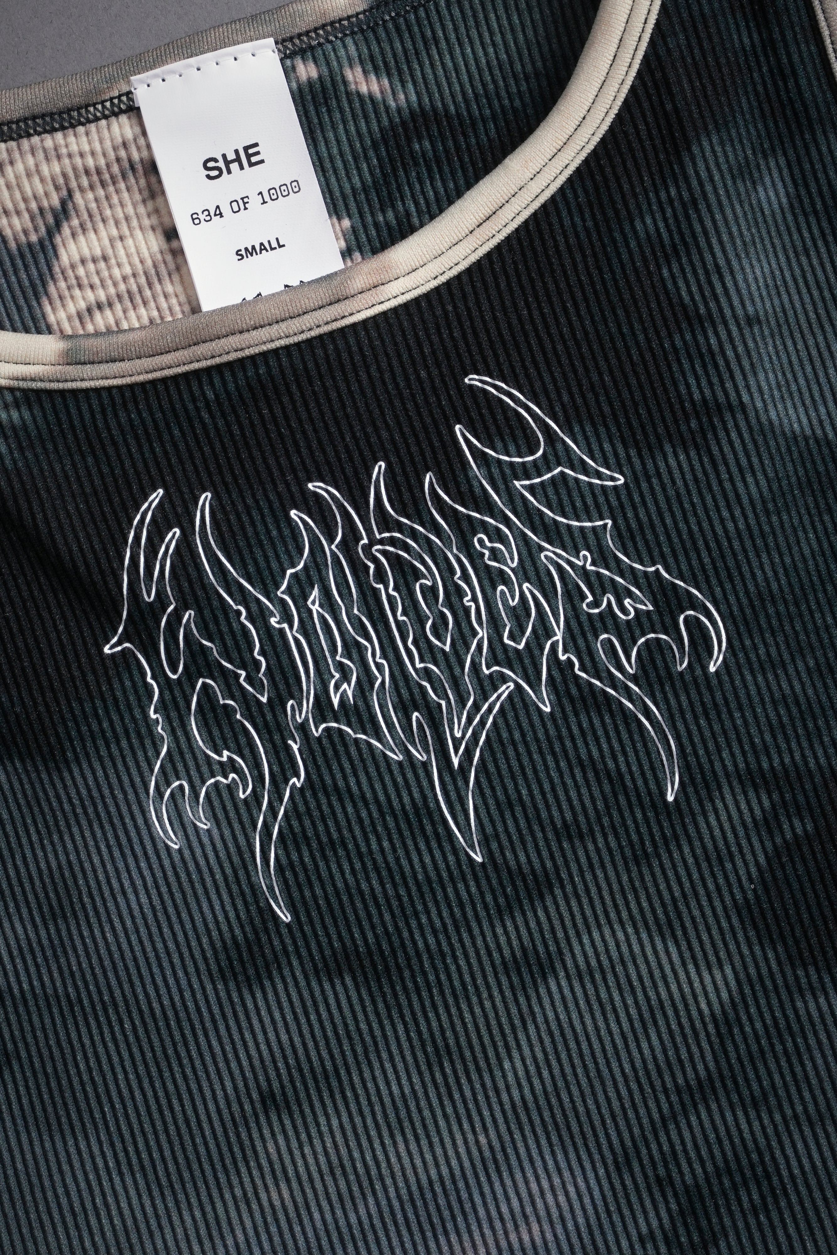 Hesh "Everson Seamless" Curve Tank in Sandstorm Marble Wash — imagem 6