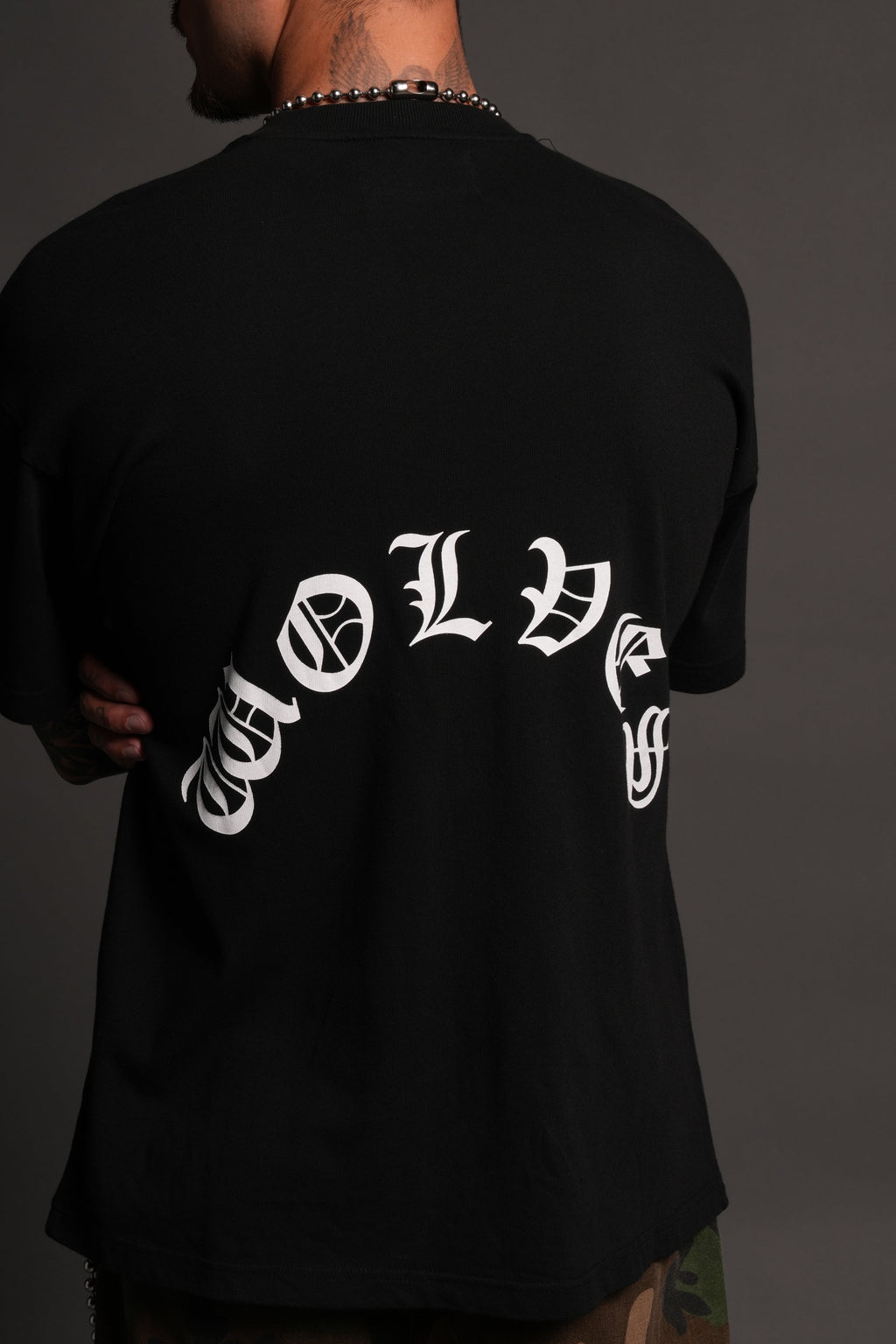 Los Cherub Premium Oversized Tee in Black — imagem 8