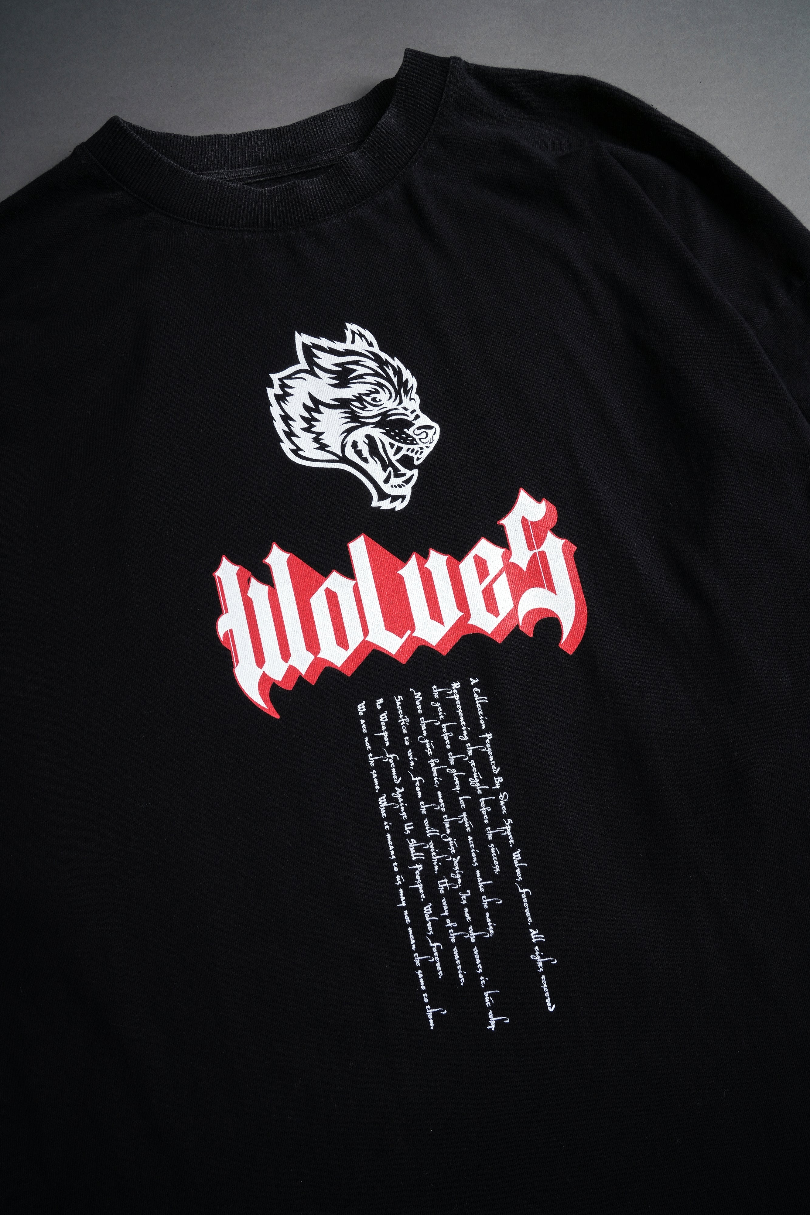 Now and Forever V2 "Premium" Oversized Tee in Black — imagem 5