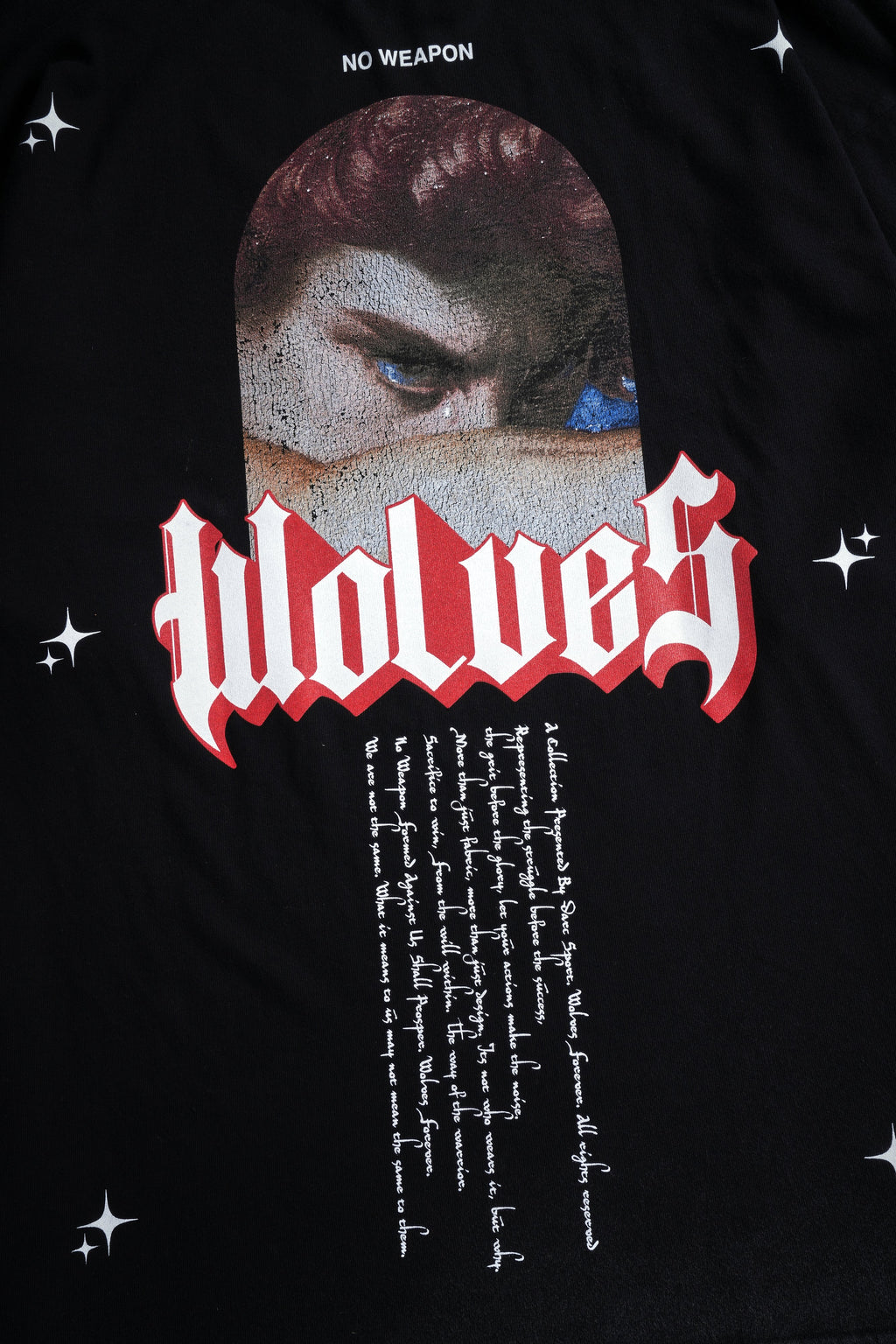 Now and Forever V2 "Premium" Oversized Tee in Black — imagem 6