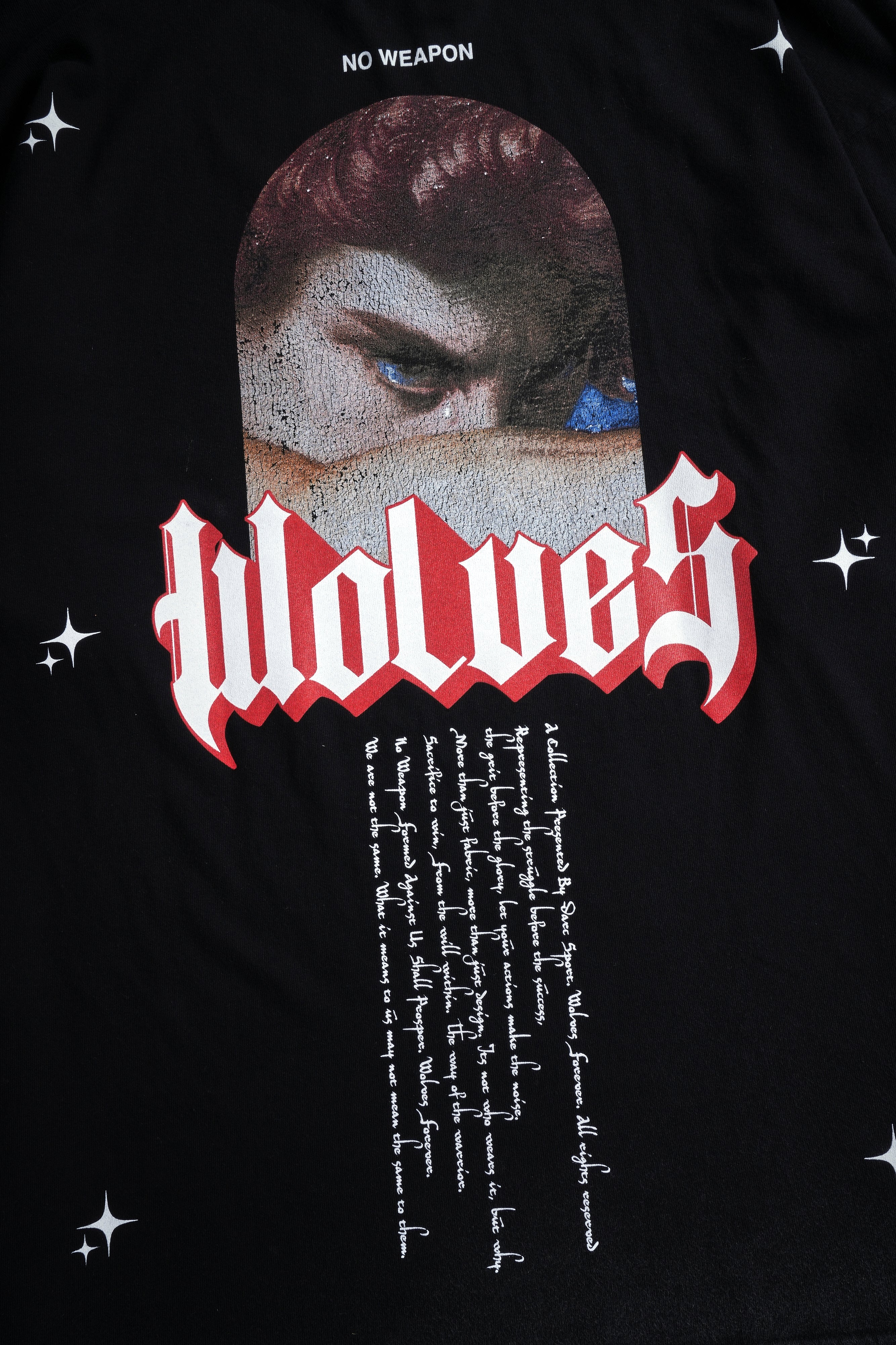 Now and Forever V2 "Premium" Oversized Tee in Black — imagem 6
