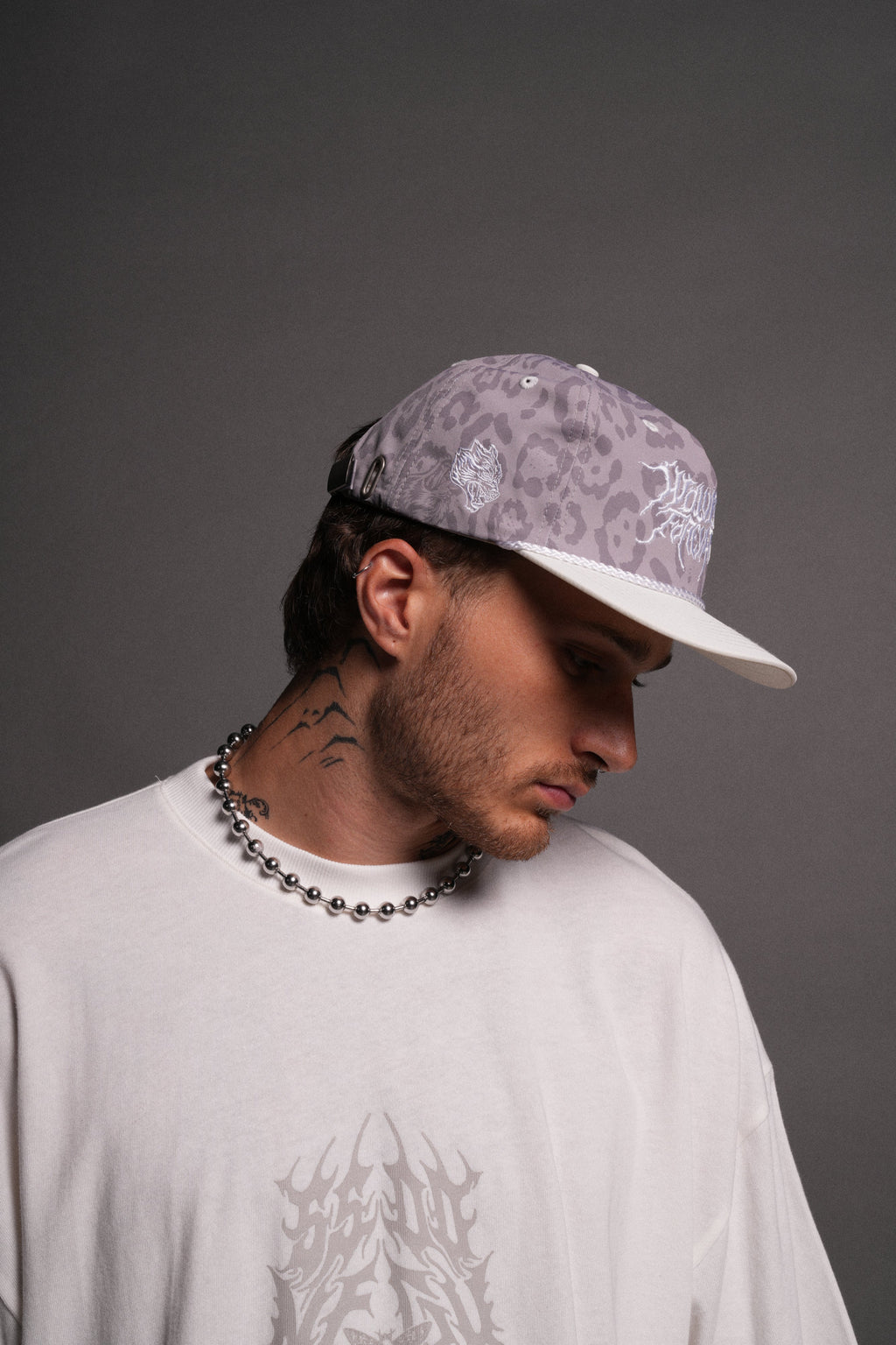 Forged From Iron Paradise Hat in Clay Leopard/Cream — imagem 9