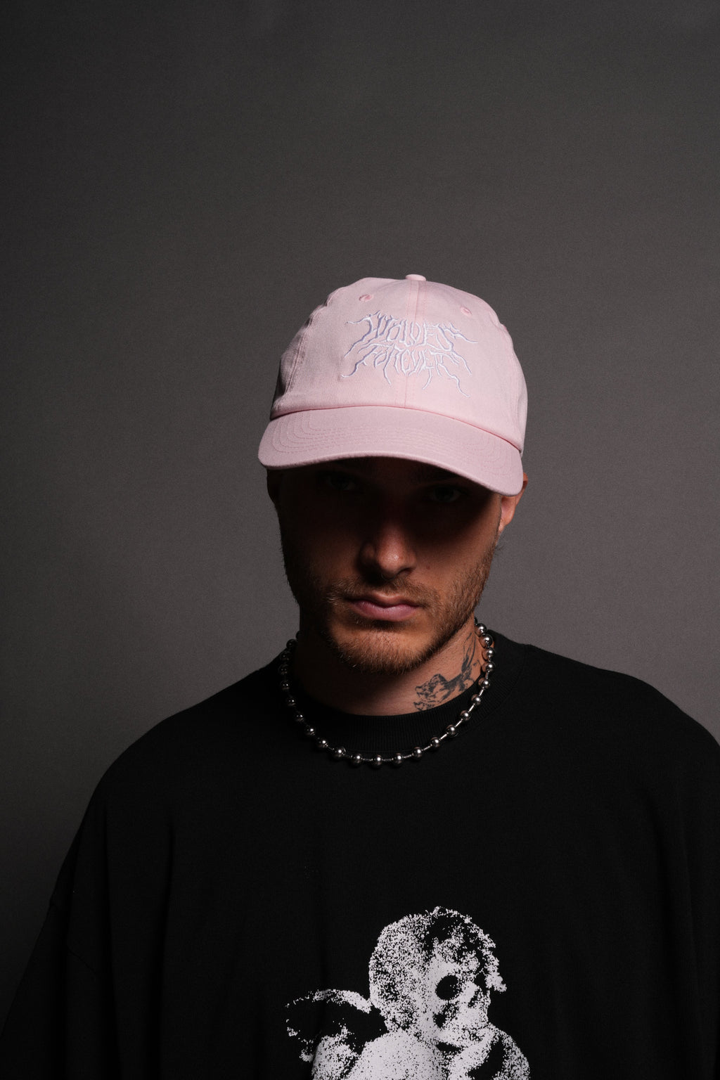 Forged From Iron Dad Hat V2 in Cloud Pink — imagem 4