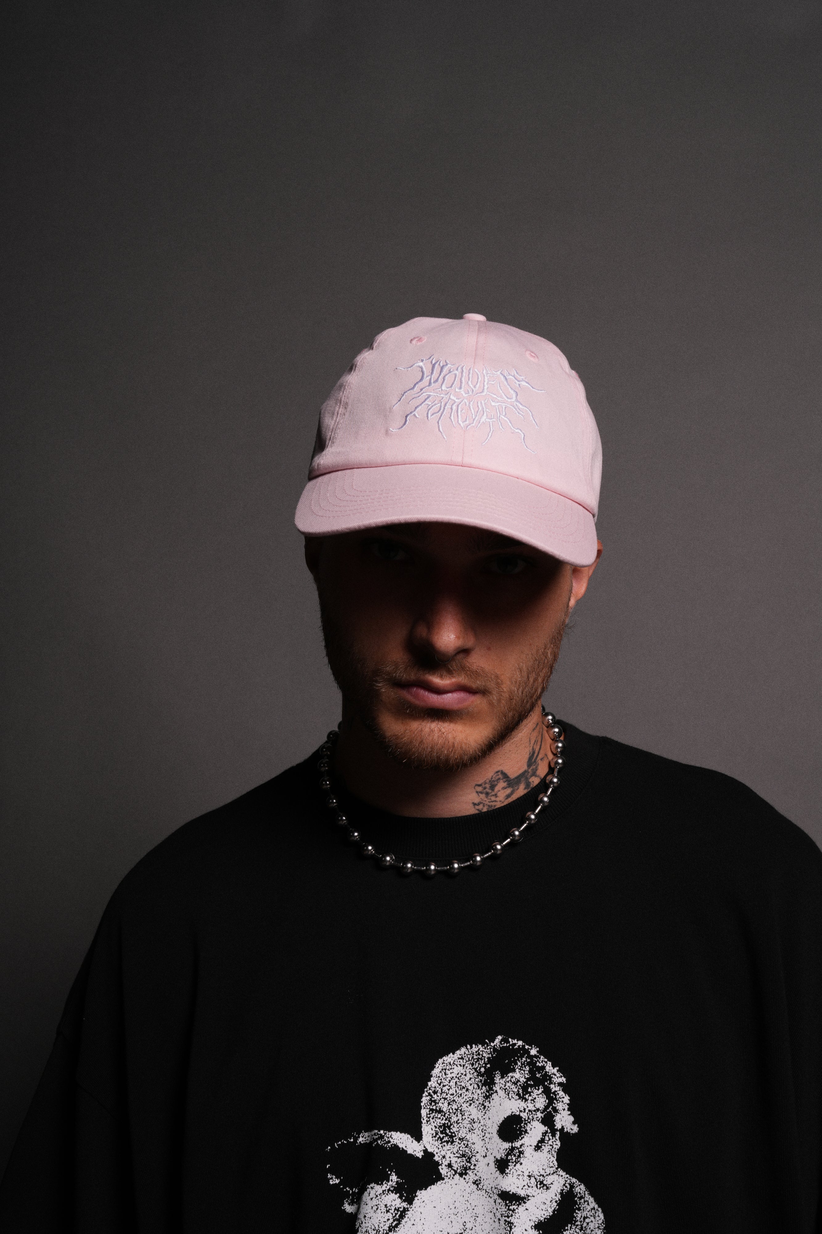 Forged From Iron Dad Hat V2 in Cloud Pink — imagem 4