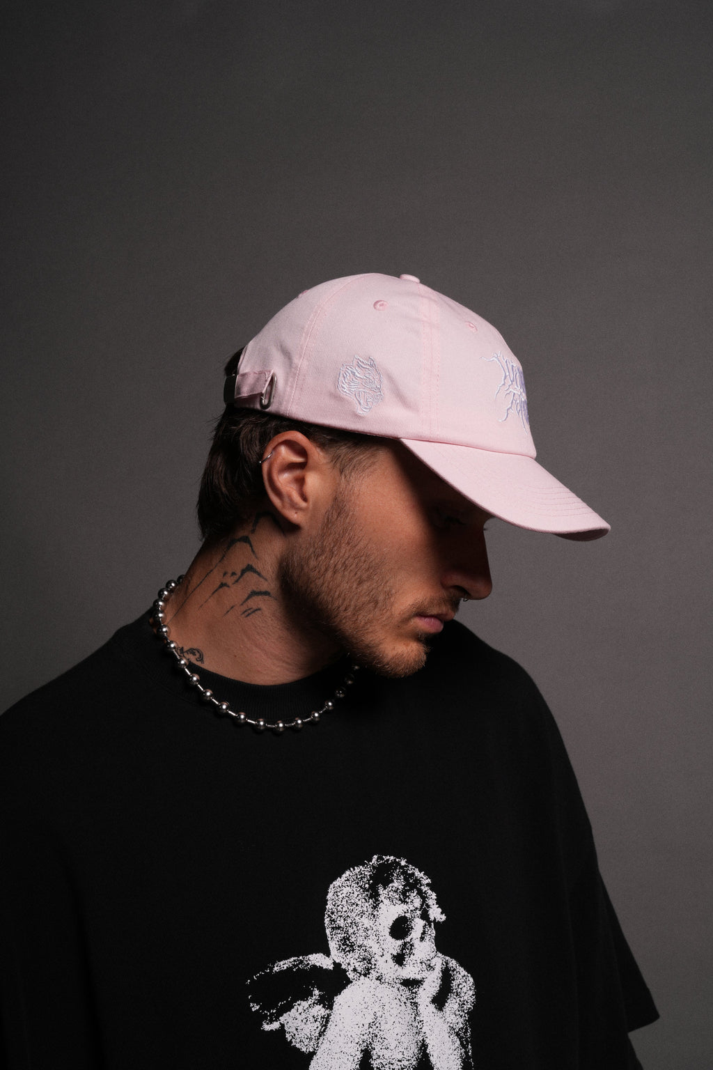 Forged From Iron Dad Hat V2 in Cloud Pink — imagem 6