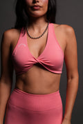 Chopper "Everson" Seamless Twist Bra in Frosted Rose — imagem 1