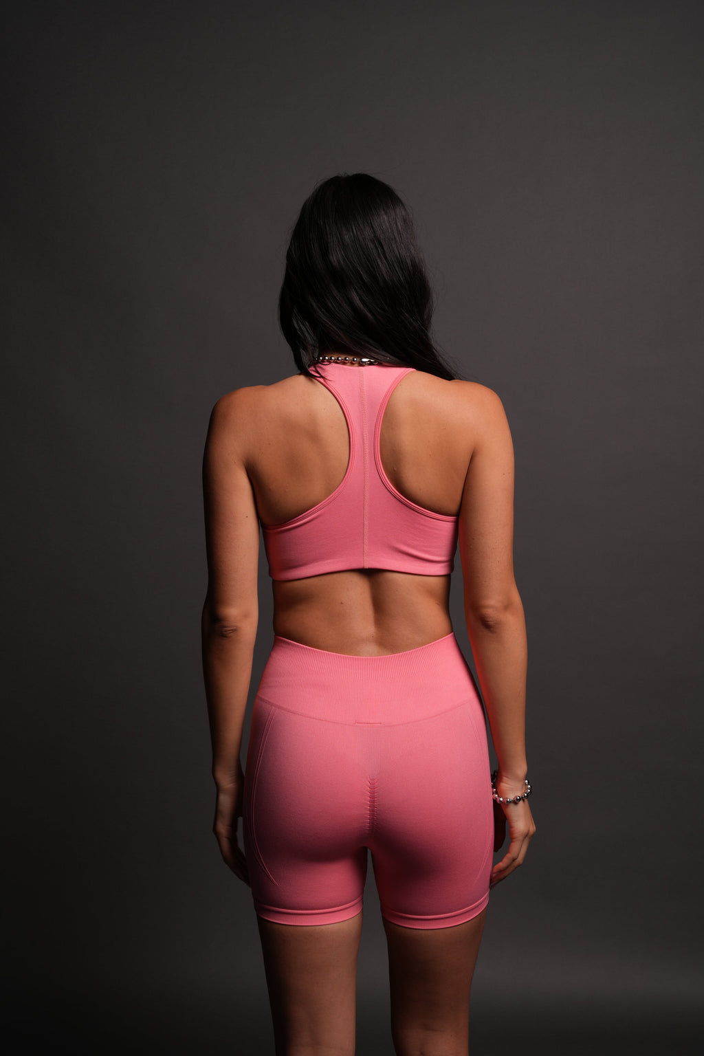 Chopper "Everson" Seamless Twist Bra in Frosted Rose — imagem 2