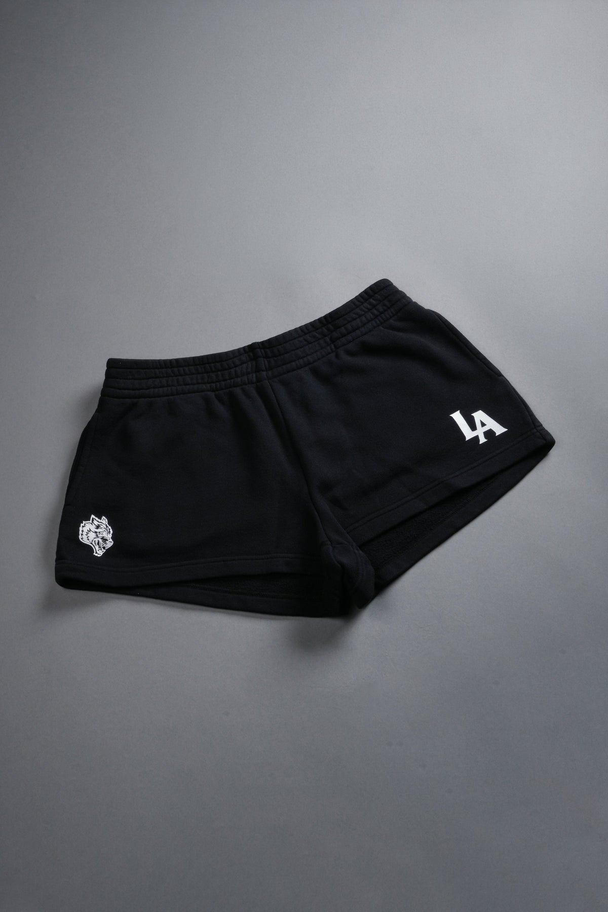 La Wolves V2 Ellie Sweat Shorts in Black - imagem 4