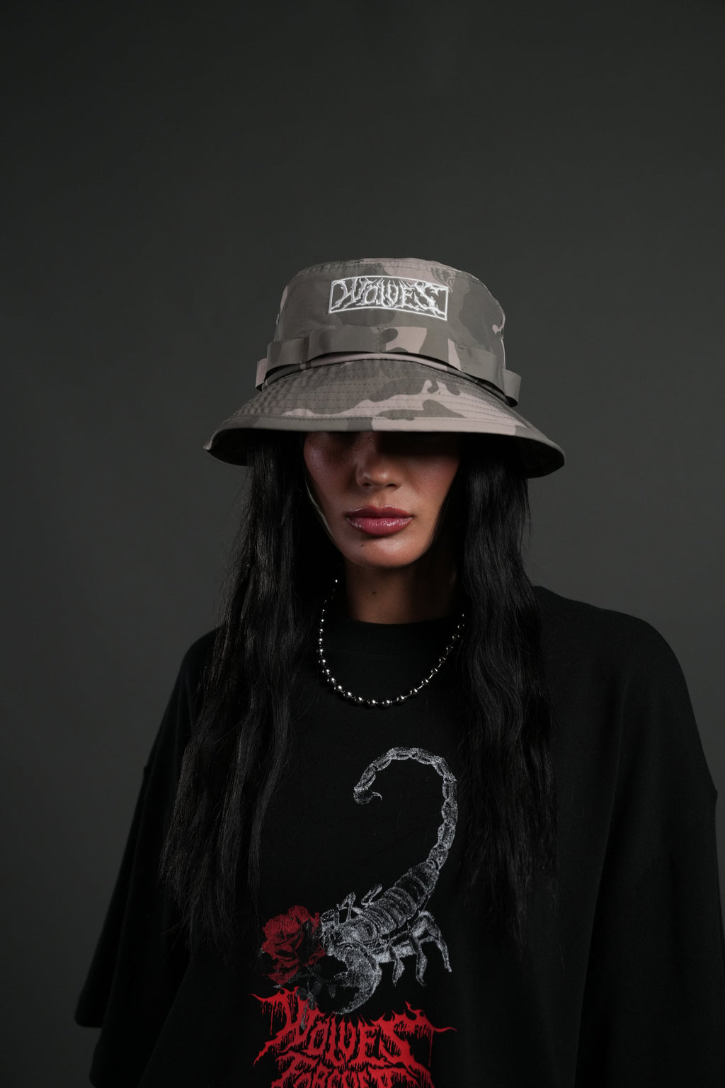 Ride the Fire Boonie Bucket Hat in Lush Vintage Woodland Camo — imagem 2