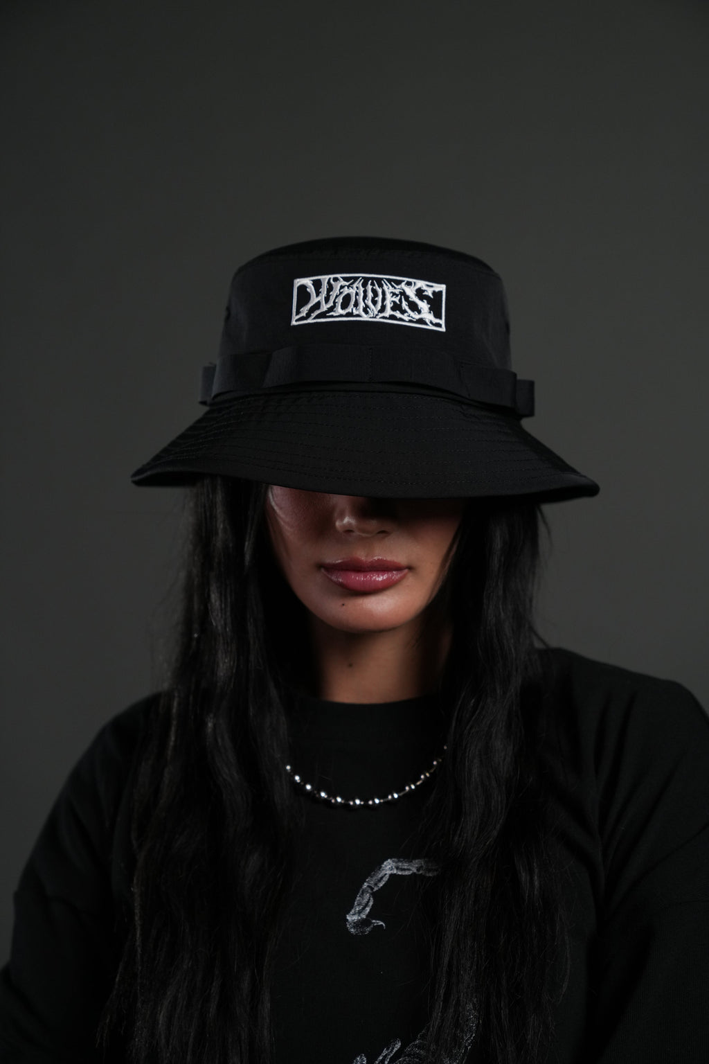 Ride the Fire Boonie Bucket Hat in Black — imagem 2