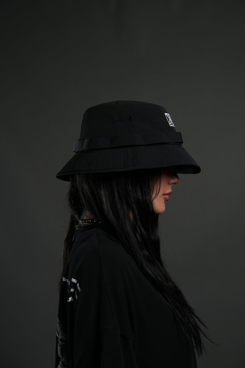 Ride the Fire Boonie Bucket Hat in Black — imagem 5