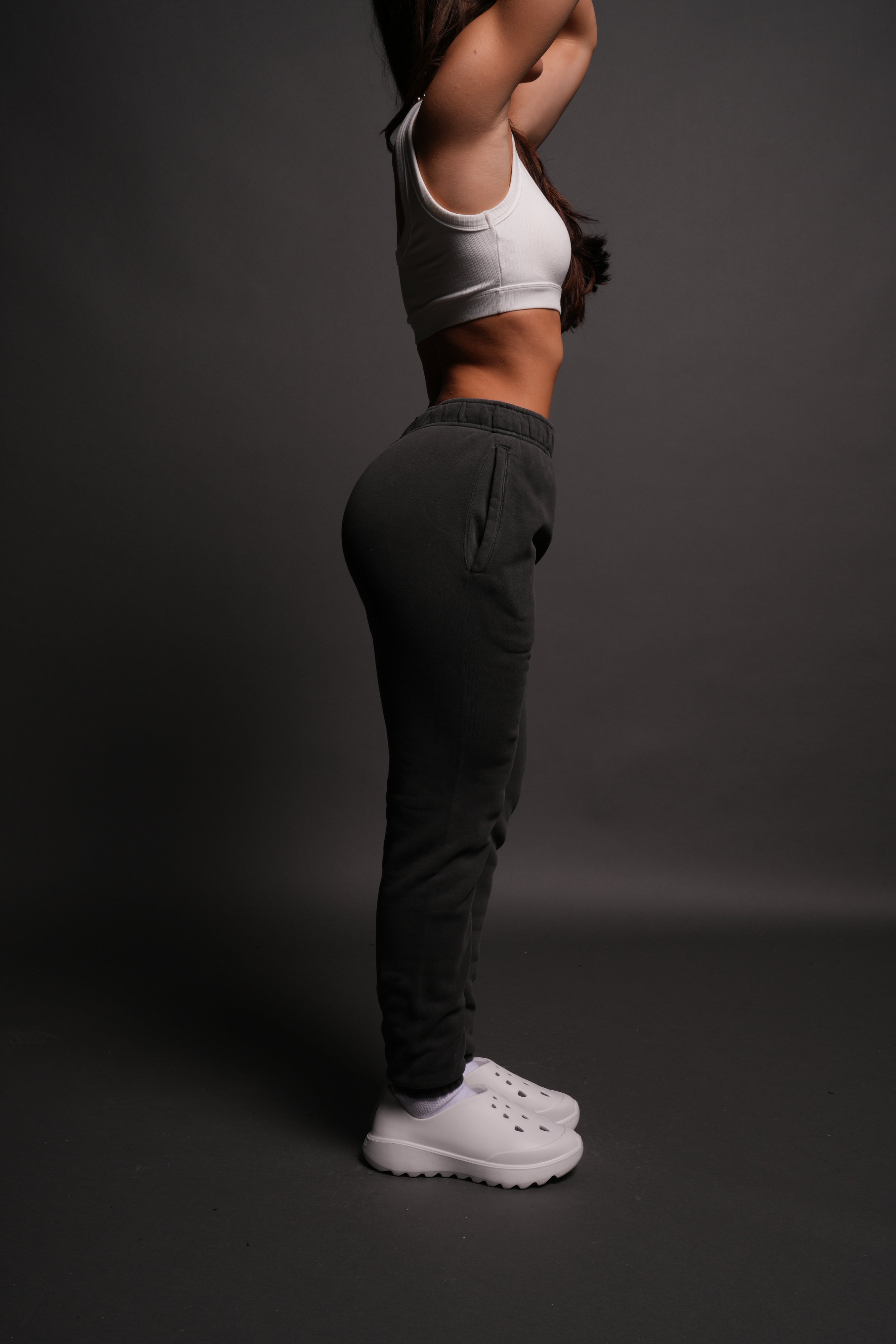 Wolves Forever She Post Lounge Sweats in Wolf Gray — imagem 6
