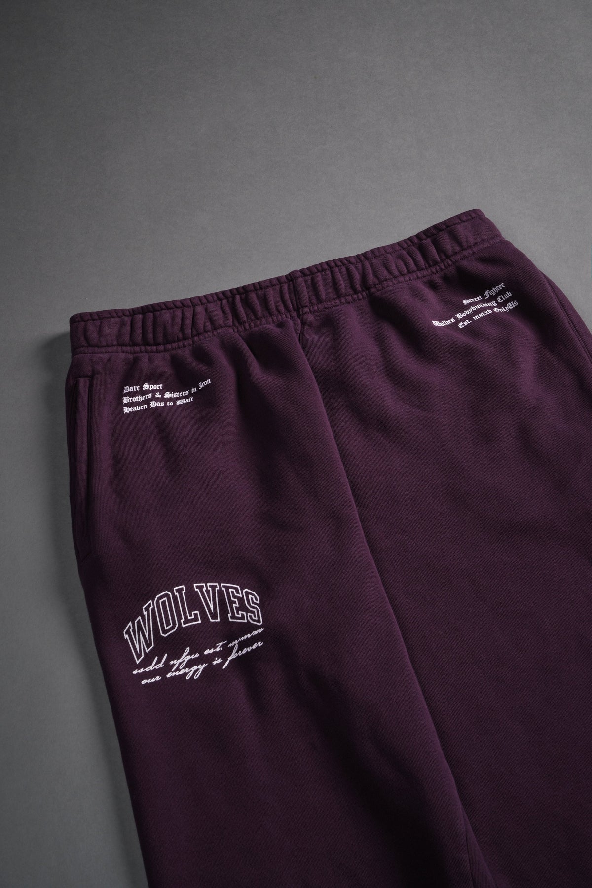 No Match She Post Lounge Sweats in Storm Purple - imagem 7