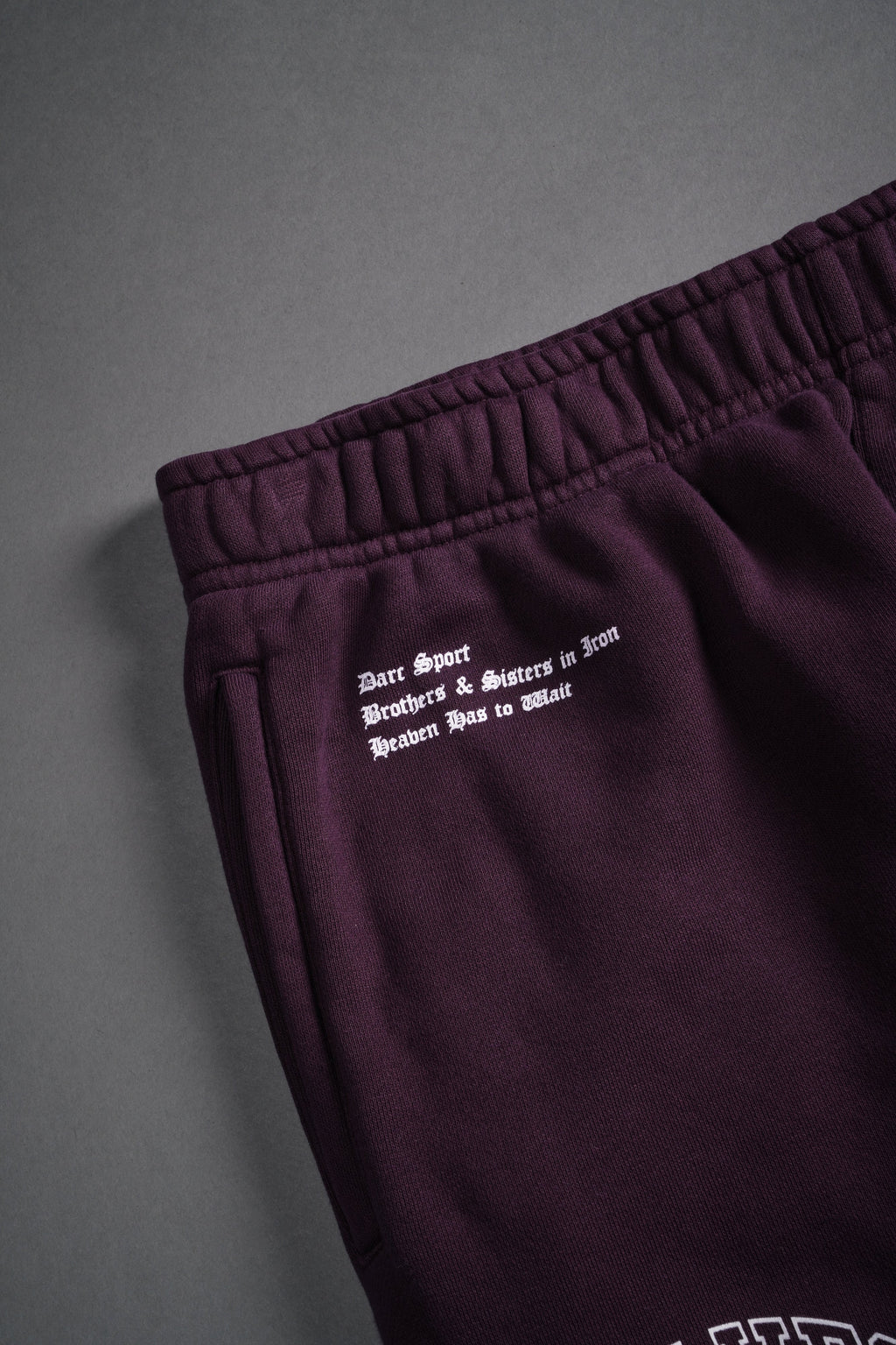 No Match She Post Lounge Sweats in Storm Purple - imagem 8