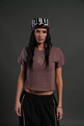 Faded Paisley "Timeless" Tee in Mauve — imagem 1