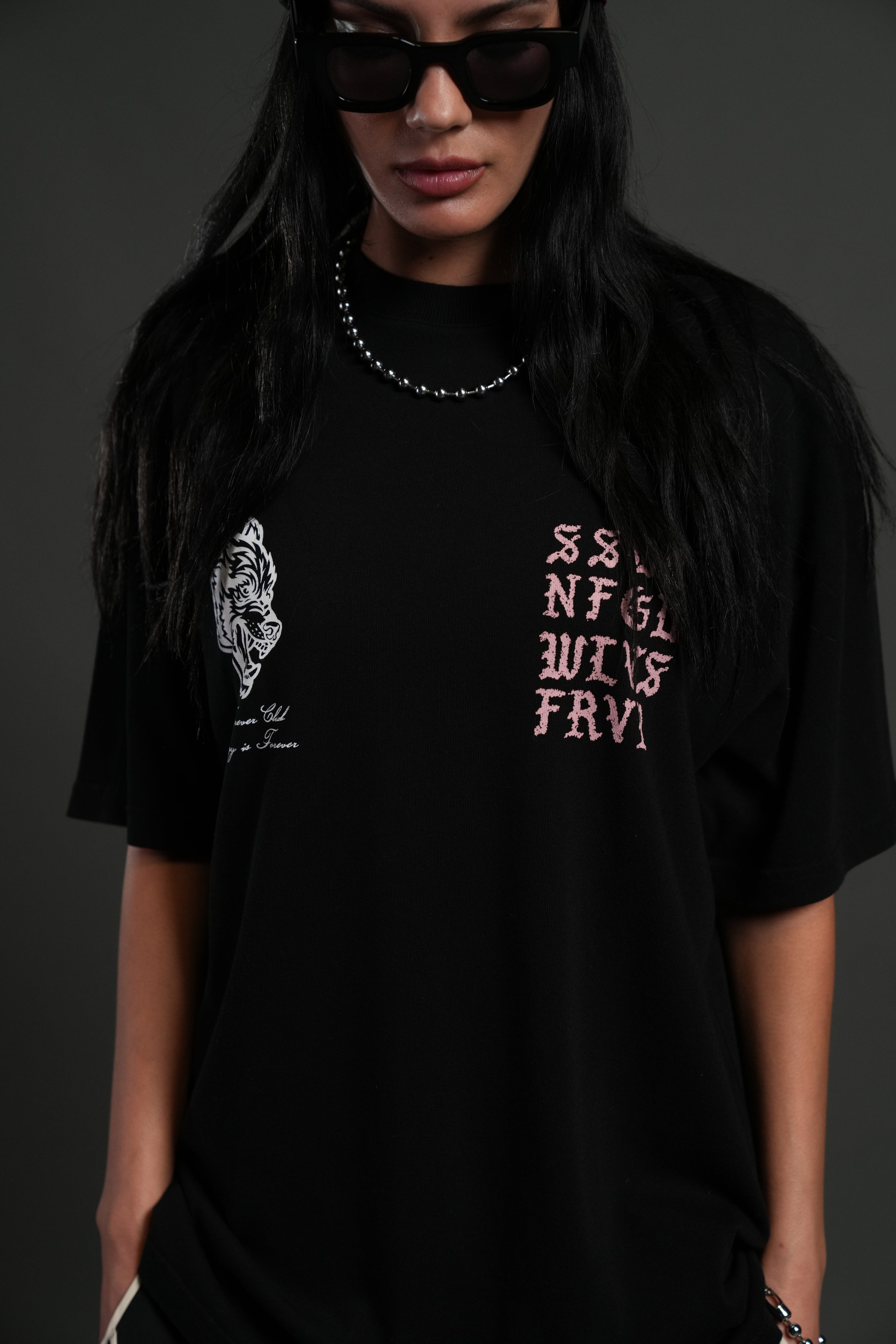Stone Code "Pump Cover" Tee in Black — imagem 5
